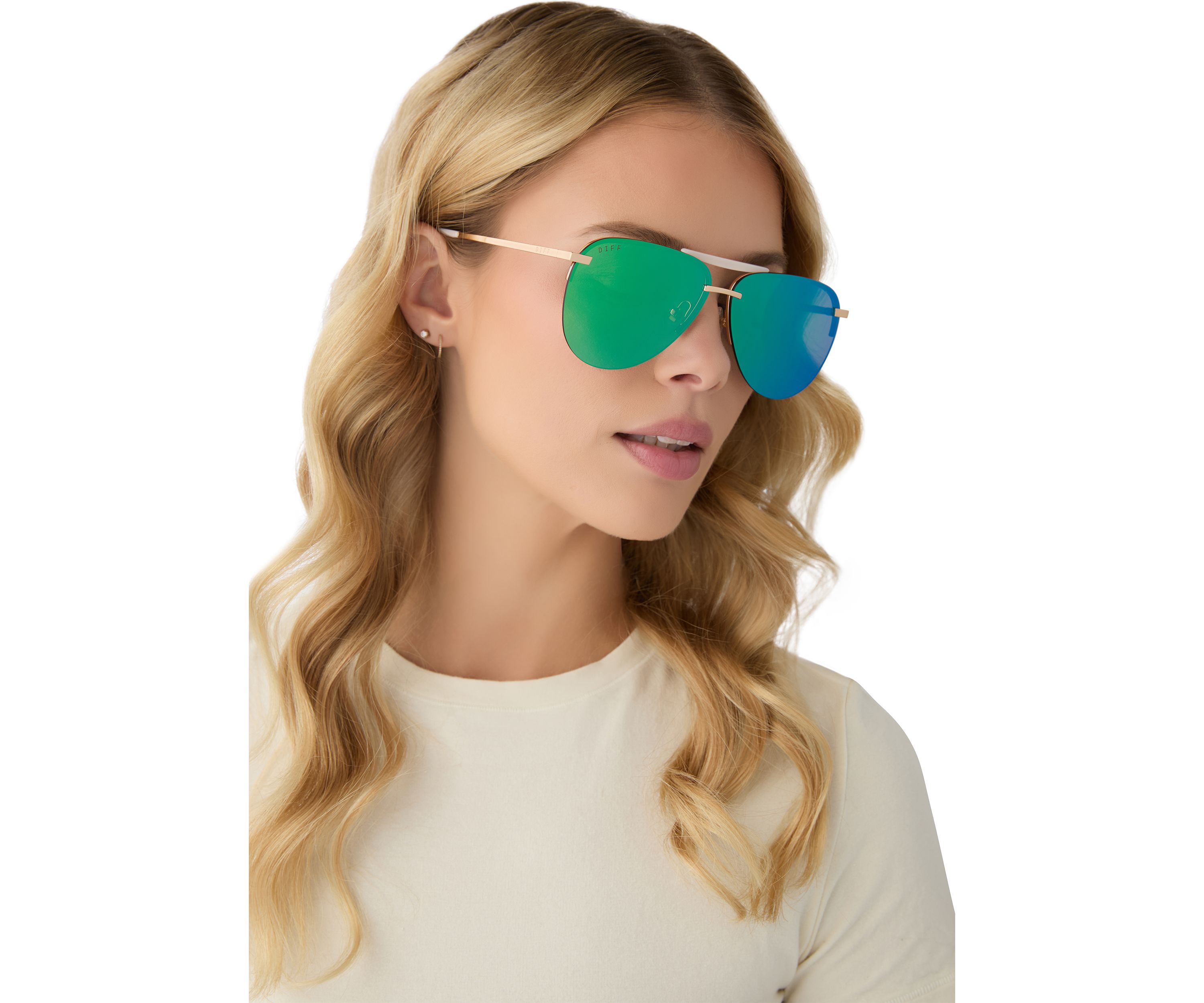Tahoe Green Mirror Sunglasses