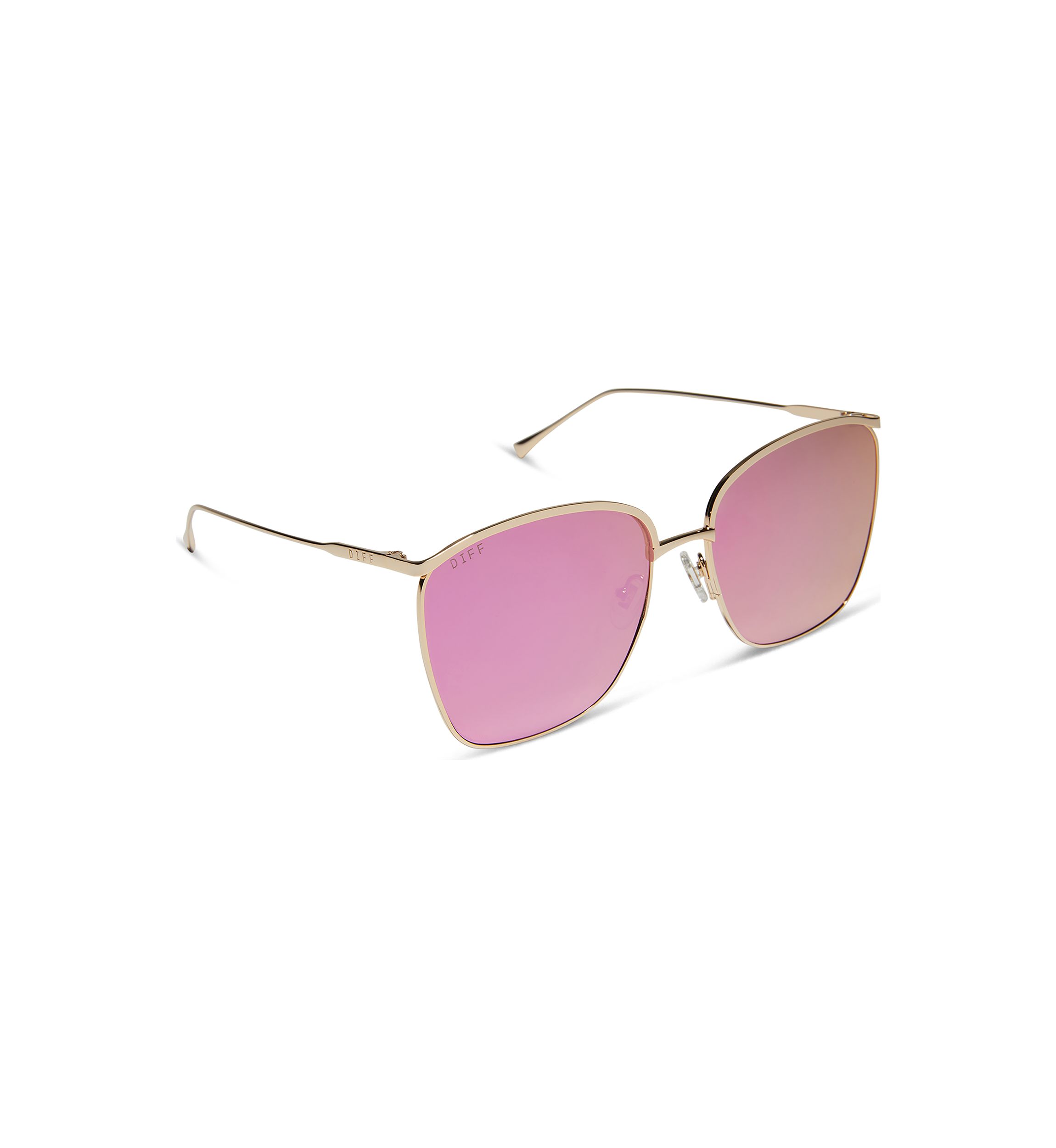 Vittoria Pink Rush Mirror Sunglasses