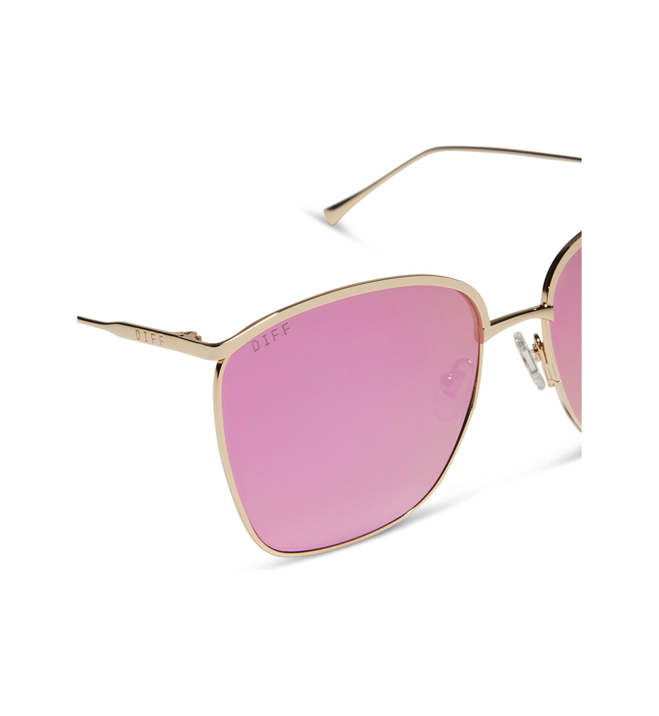 Vittoria Pink Rush Mirror Sunglasses