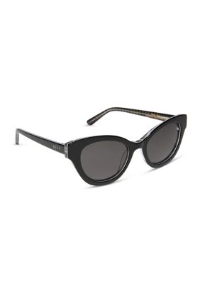 DIFF Eyewear Women's Devil Wears Prada Andy Sunglasses, Black