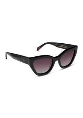 DIFF Eyewear Women's Devil Wears Prada Emily Sunglasses, Black