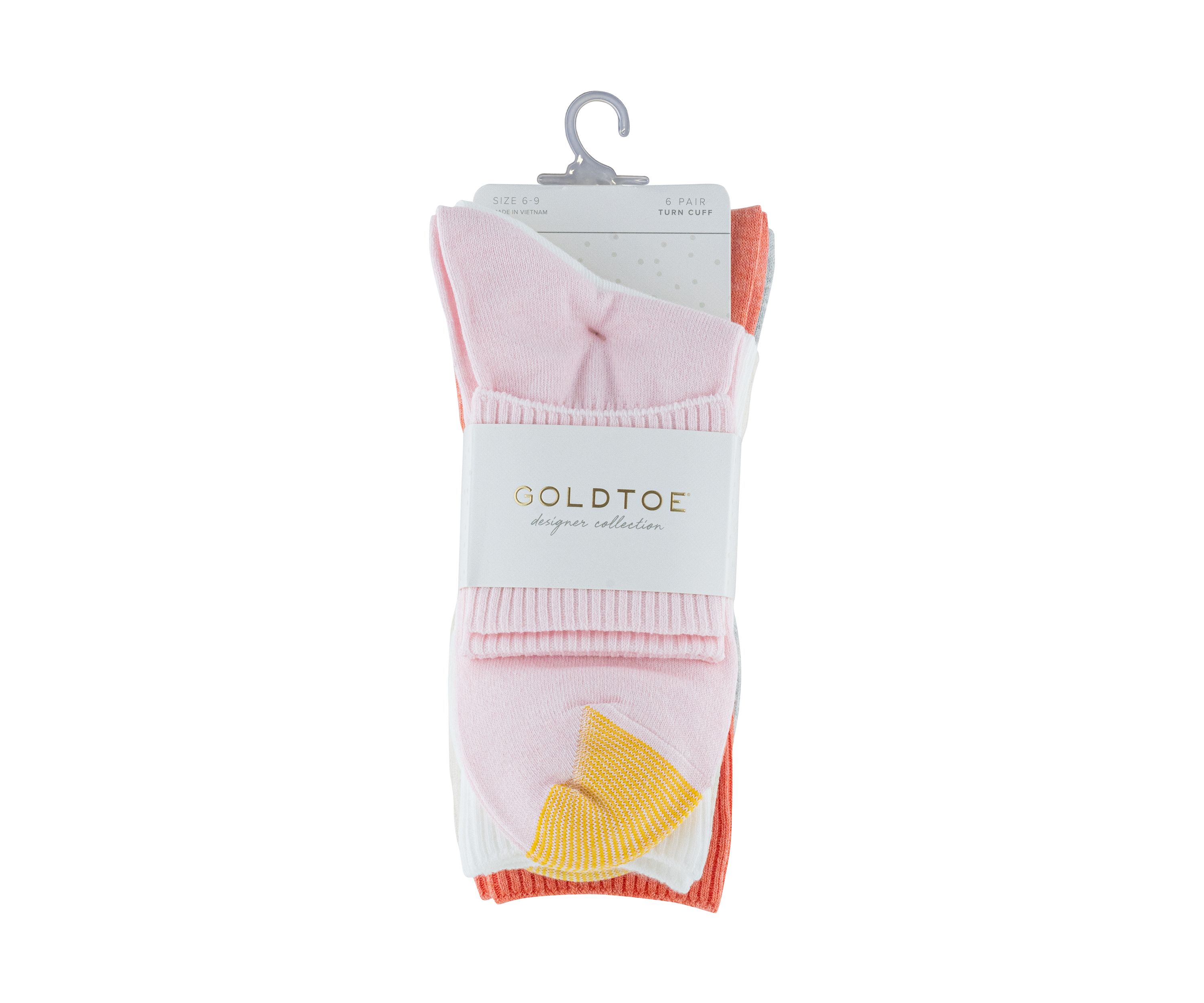 Turn Cuff Socks - Set of 6