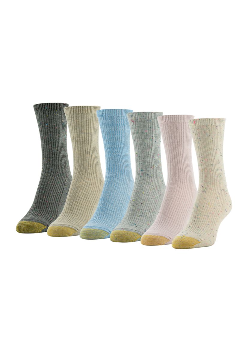 6-Pack of Crew Socks 
