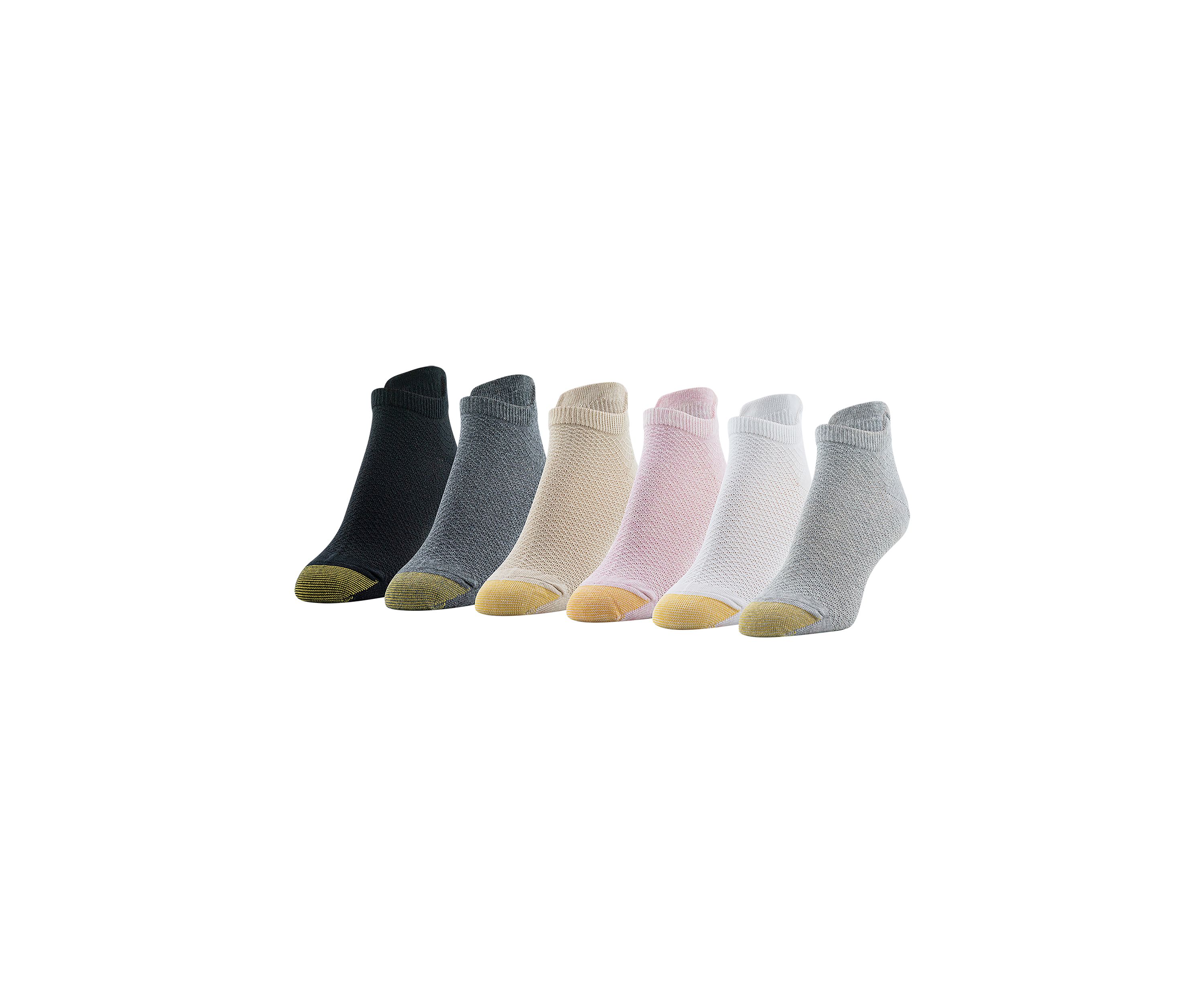 Henley Tab Liner Socks - Set of 6