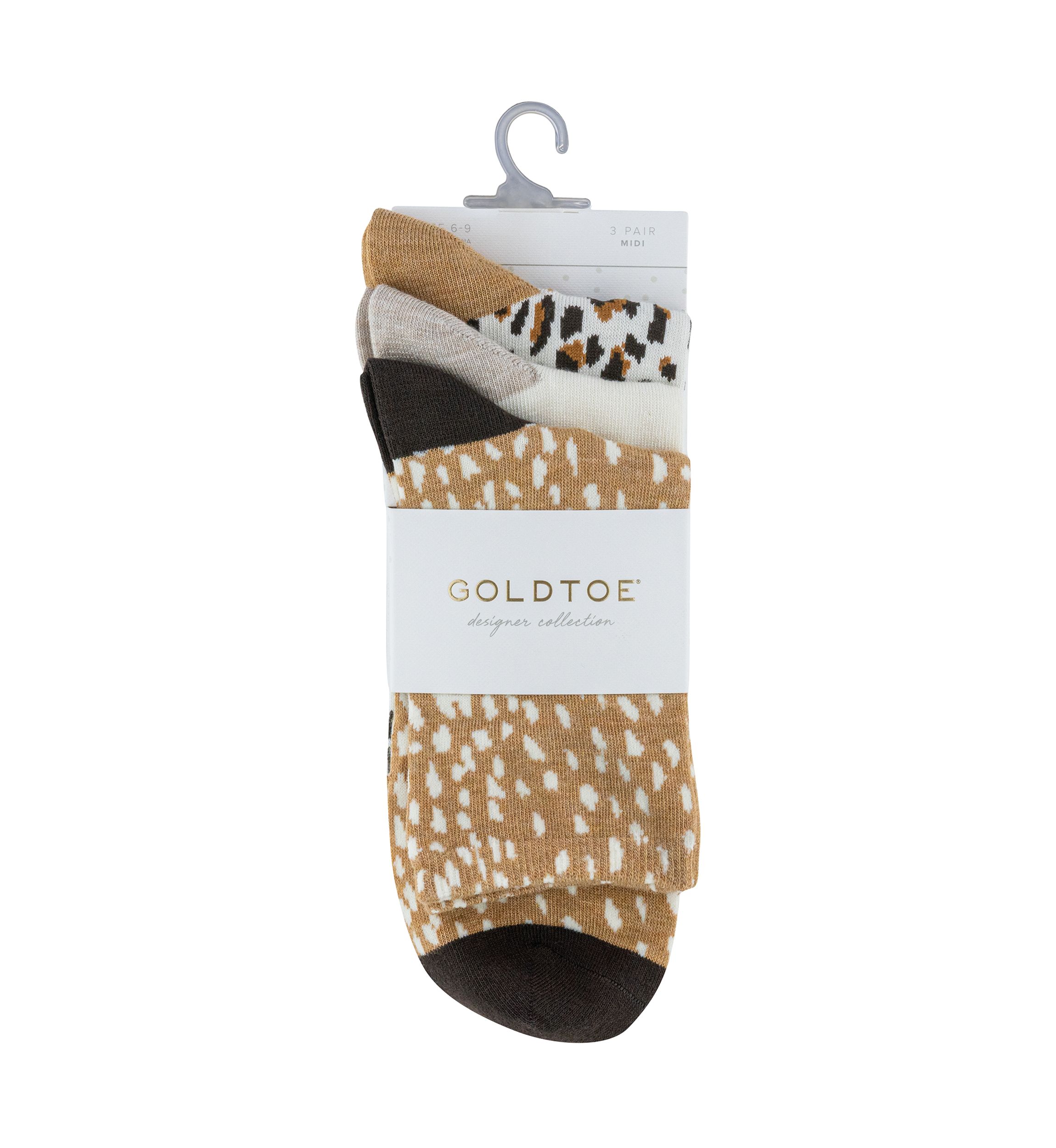 Animal Printed Midi Socks