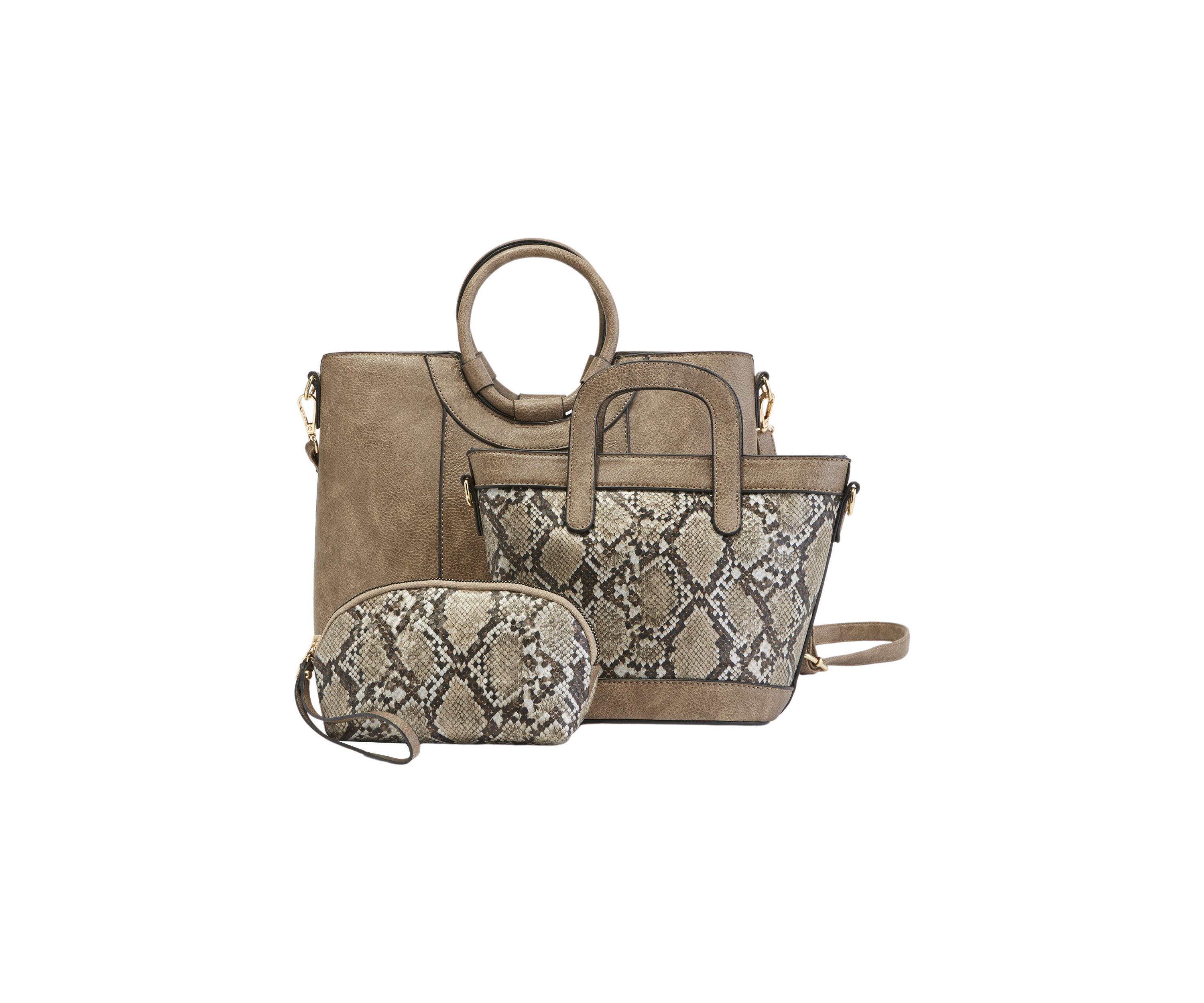 3 Piece Handbag Set 
