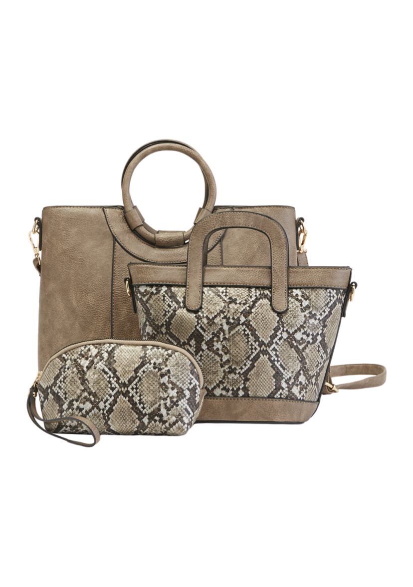 3 Piece Handbag Set 