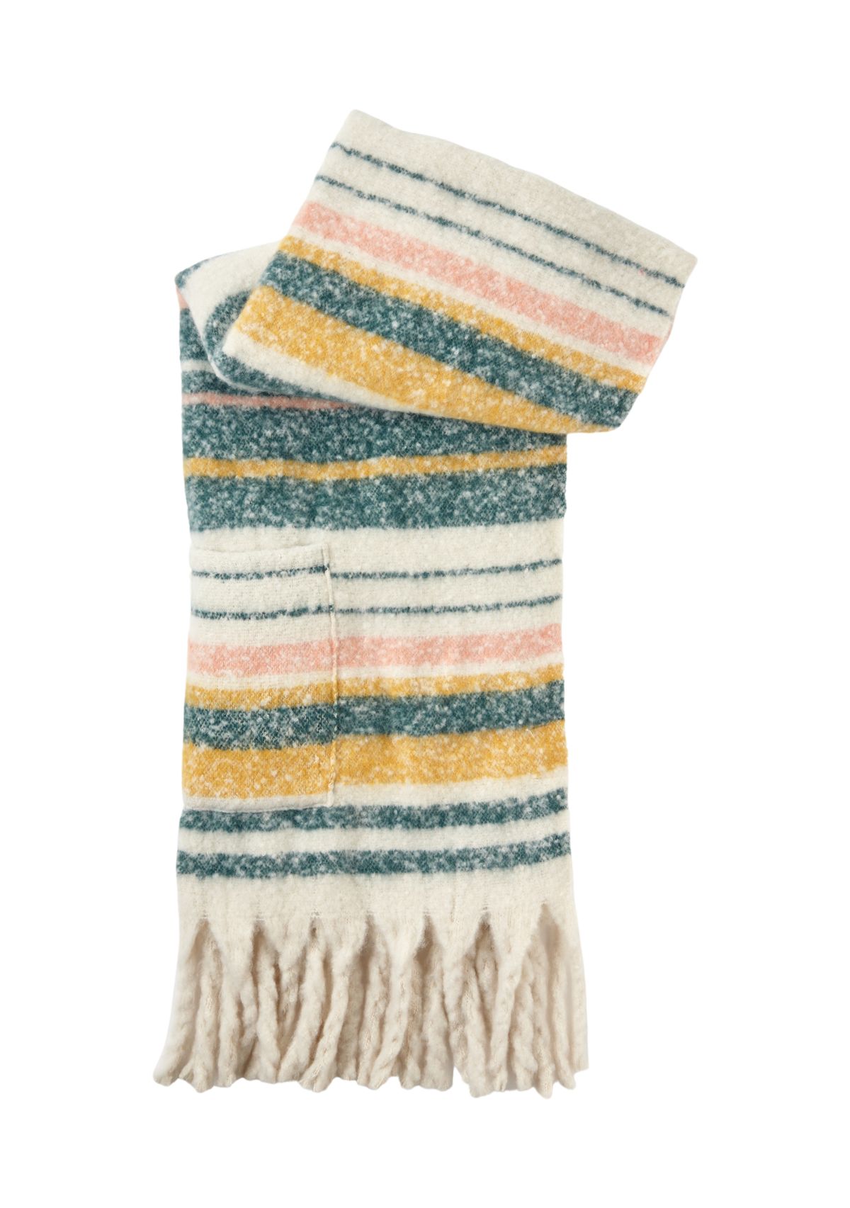 Striped Blanket Scarf