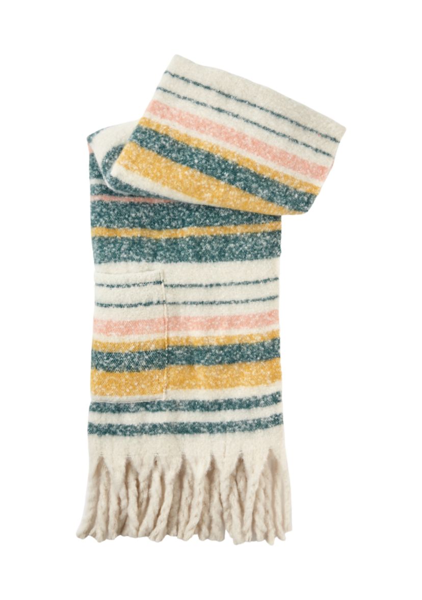 Striped Blanket Scarf