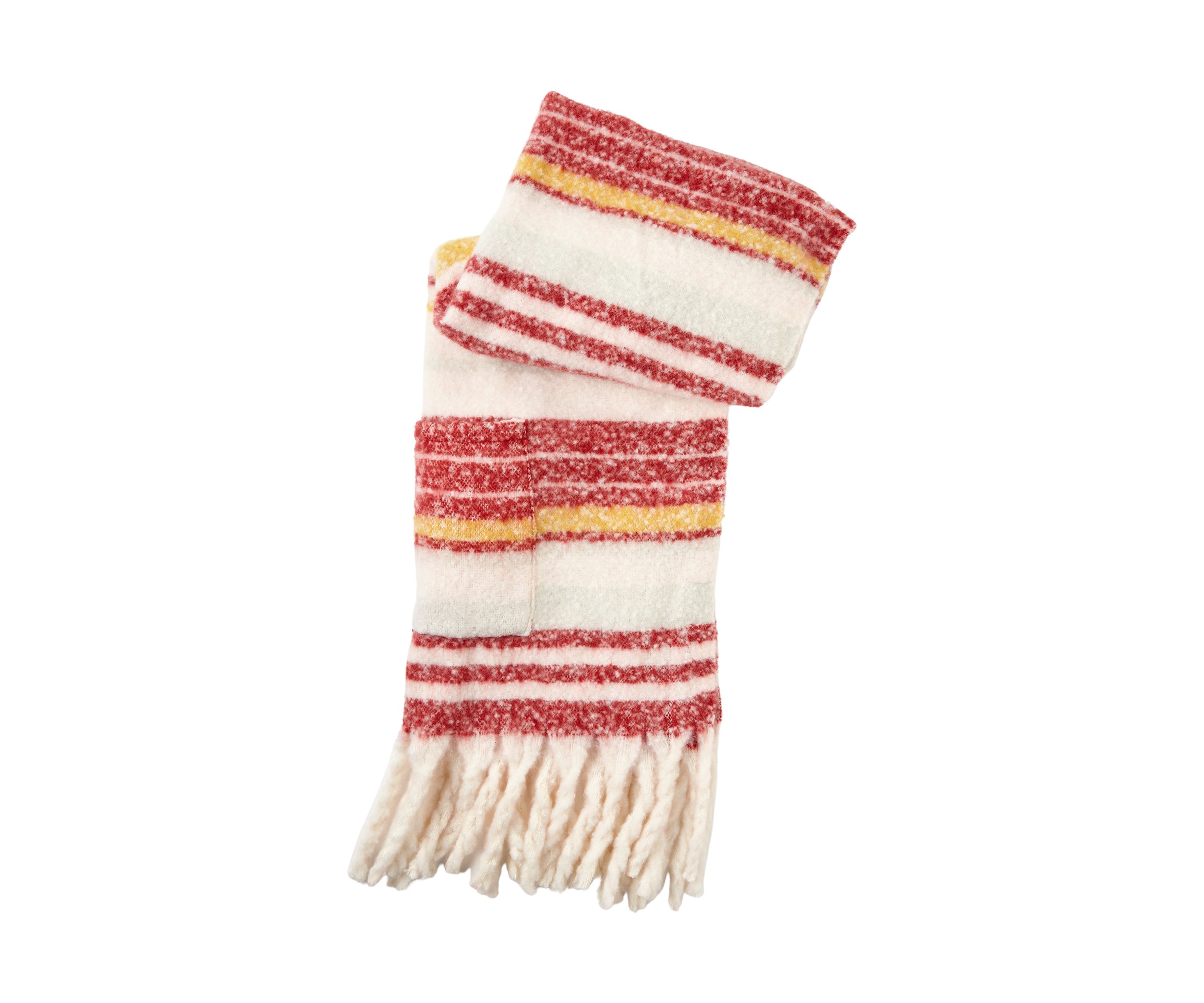 Striped Blanket Scarf