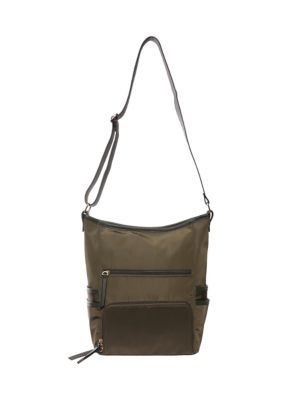 Mathew + Julian Large Nylon Crossbody | belk