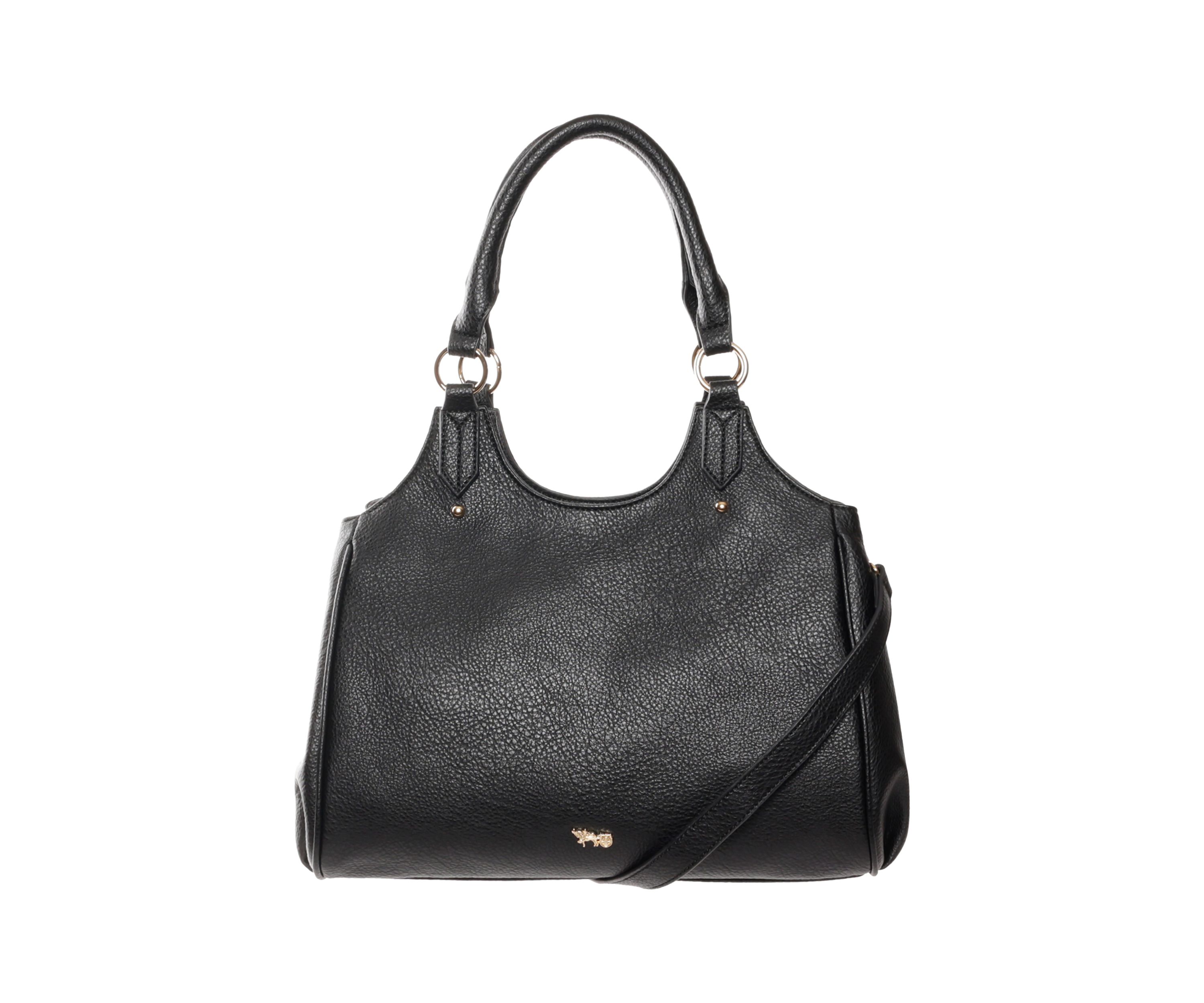 Satchel with Top Zipper