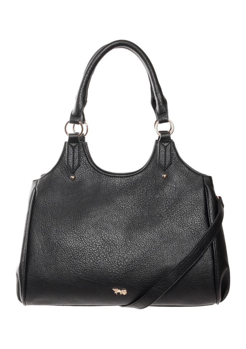 Satchel with Top Zipper