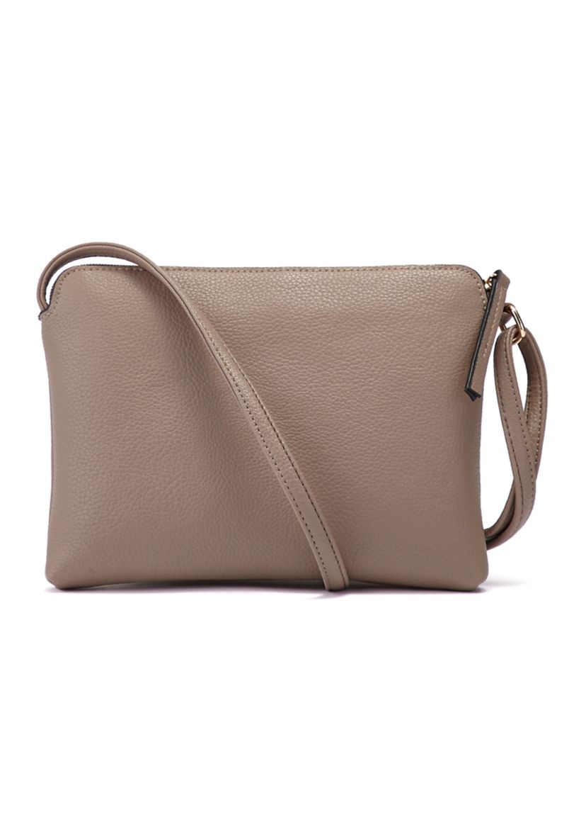 2 in 1 Tote with Exterior Slide Slip Pockets and Crossbody