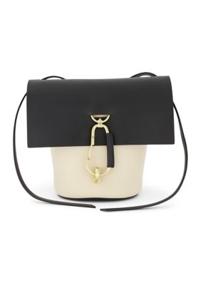 Zac Posen, Bags, Zac Posen Belay Crossbody Bag Greywhitebeige Colorblock