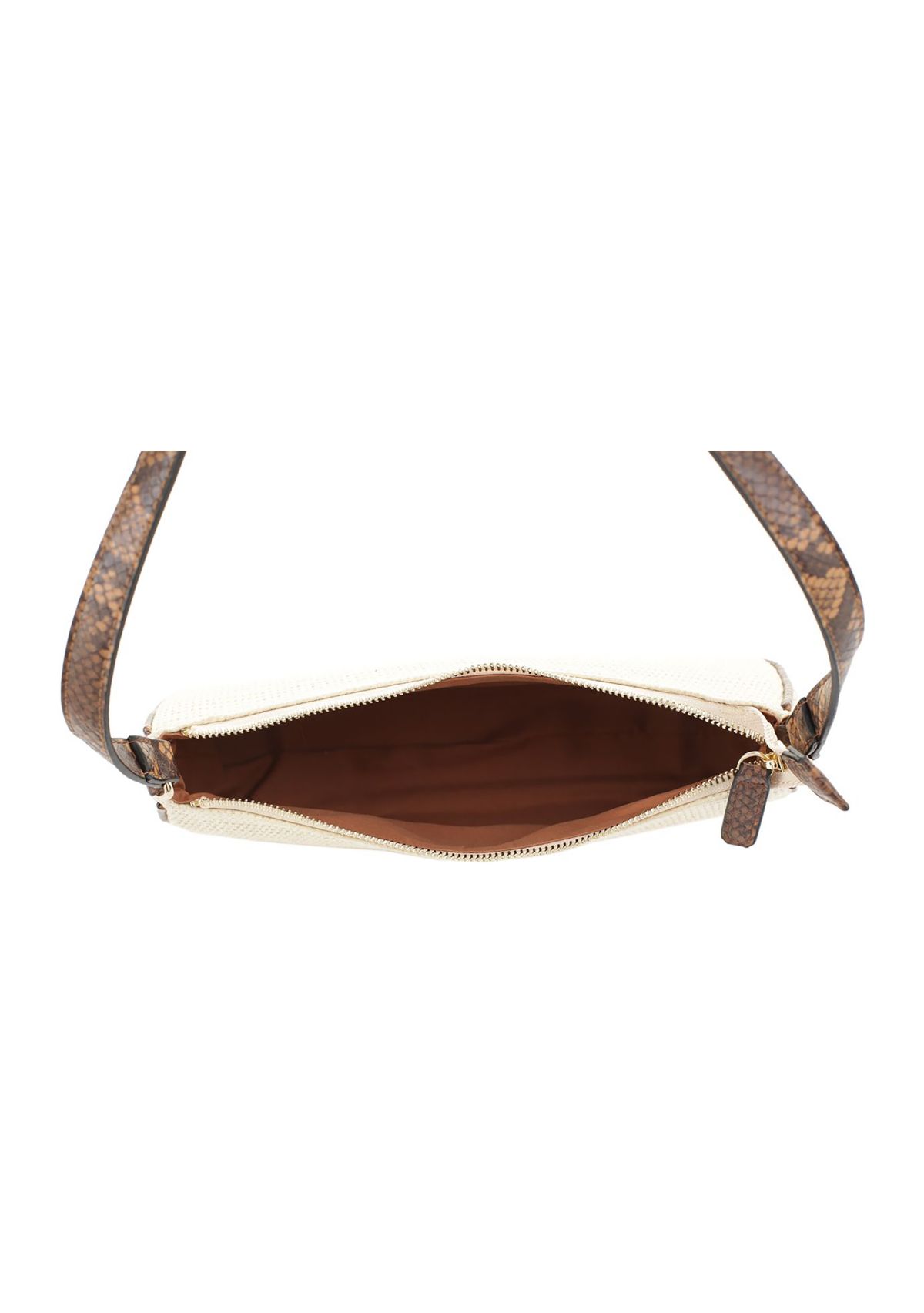  Straw Baguette Shoulder Bag