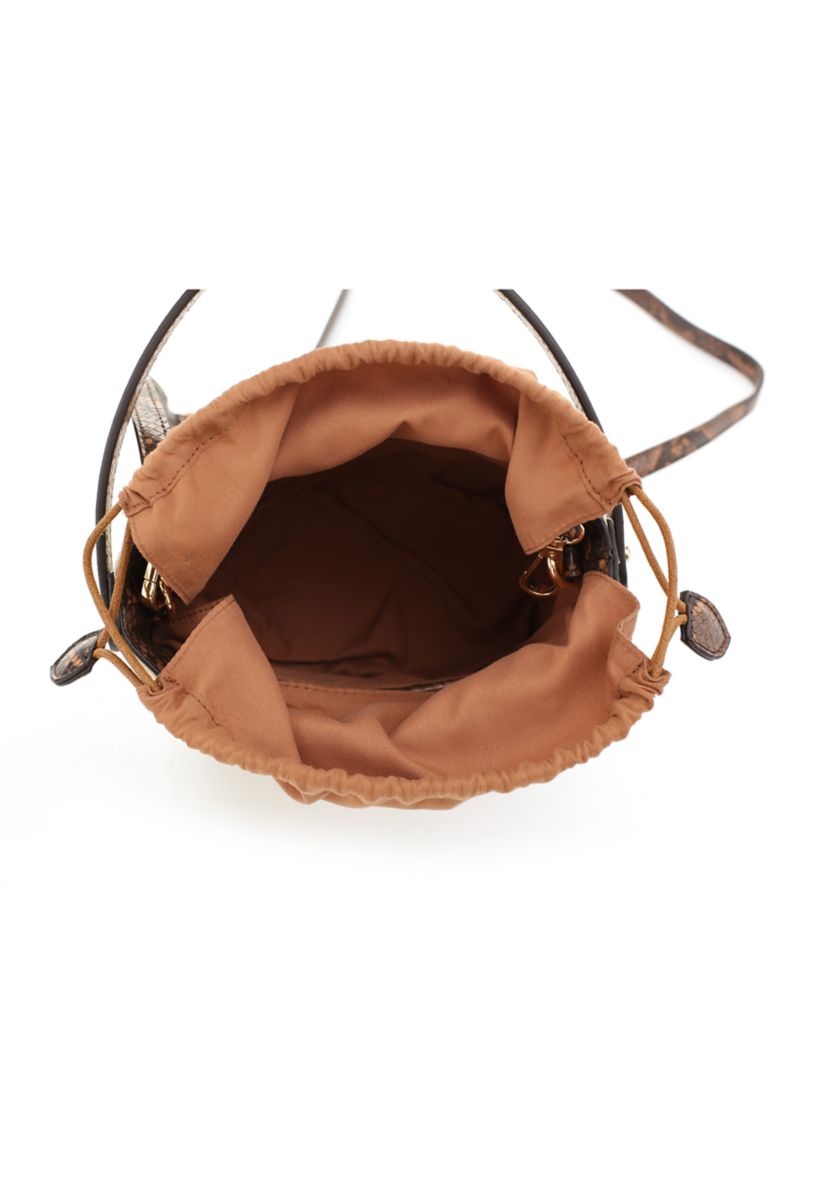 Straw Bucket Bag