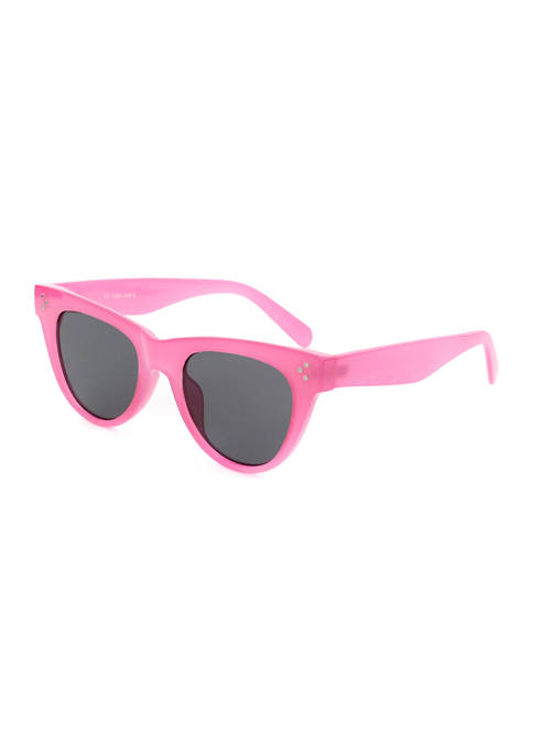 TRUE CRAFT Pink Cat Eye Sunglasses