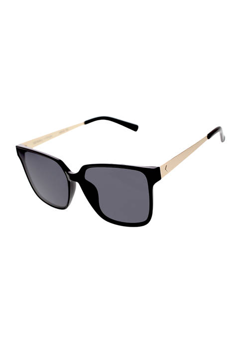 Oversized Plastic Square Sunglasses 