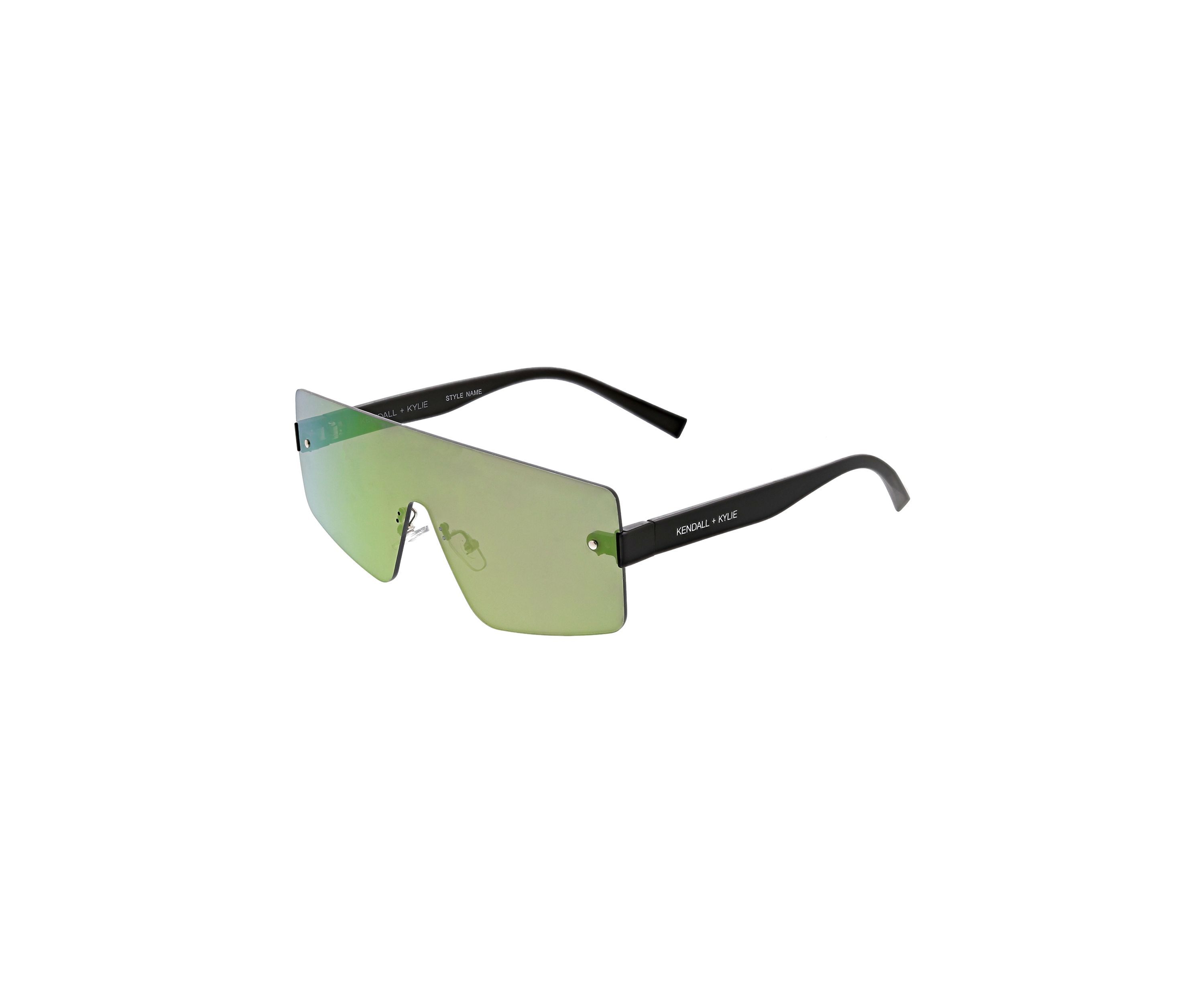 Rimless Shield Sunglasses 