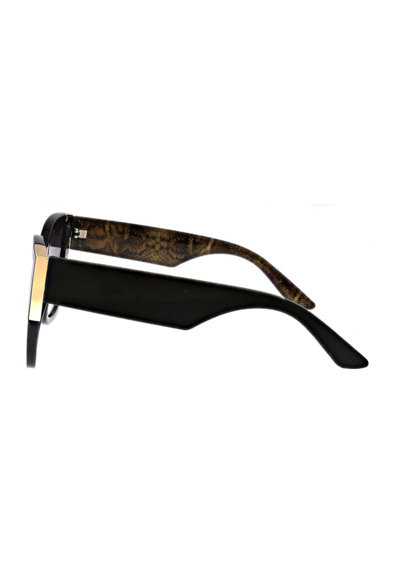 Wide Arm Square Sunglasses 