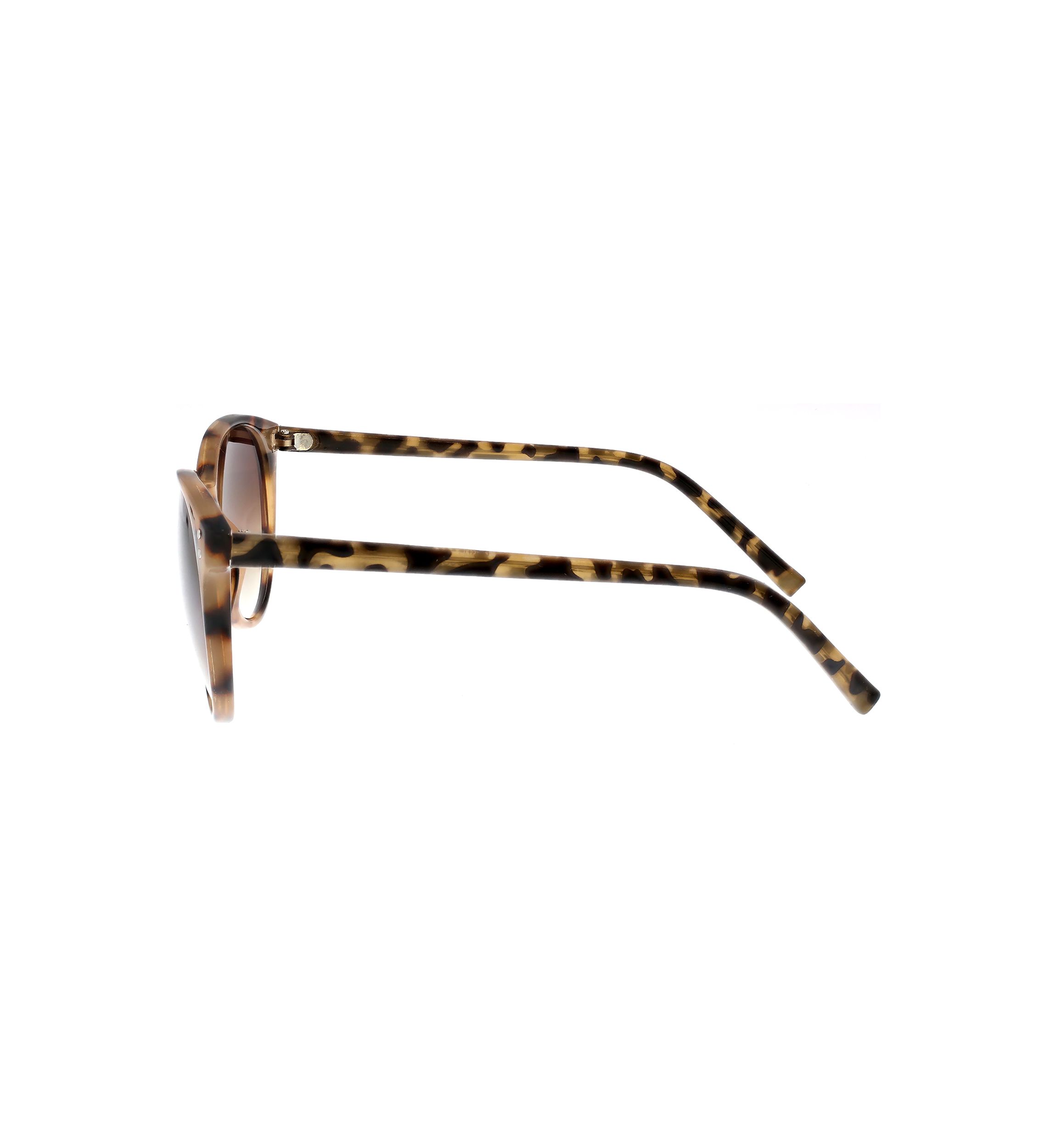 Modern Round Tortoiseshell Sunglasses 