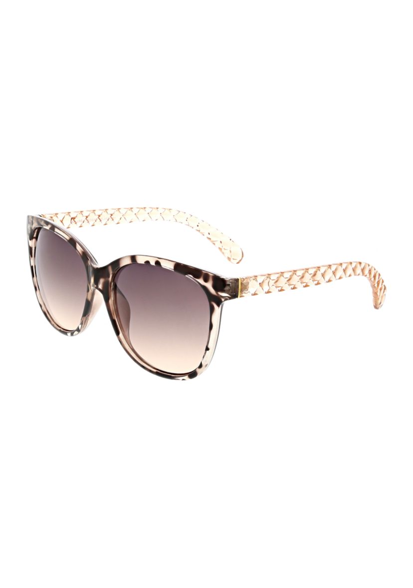 Rounded Cat Eye Sunglasses
