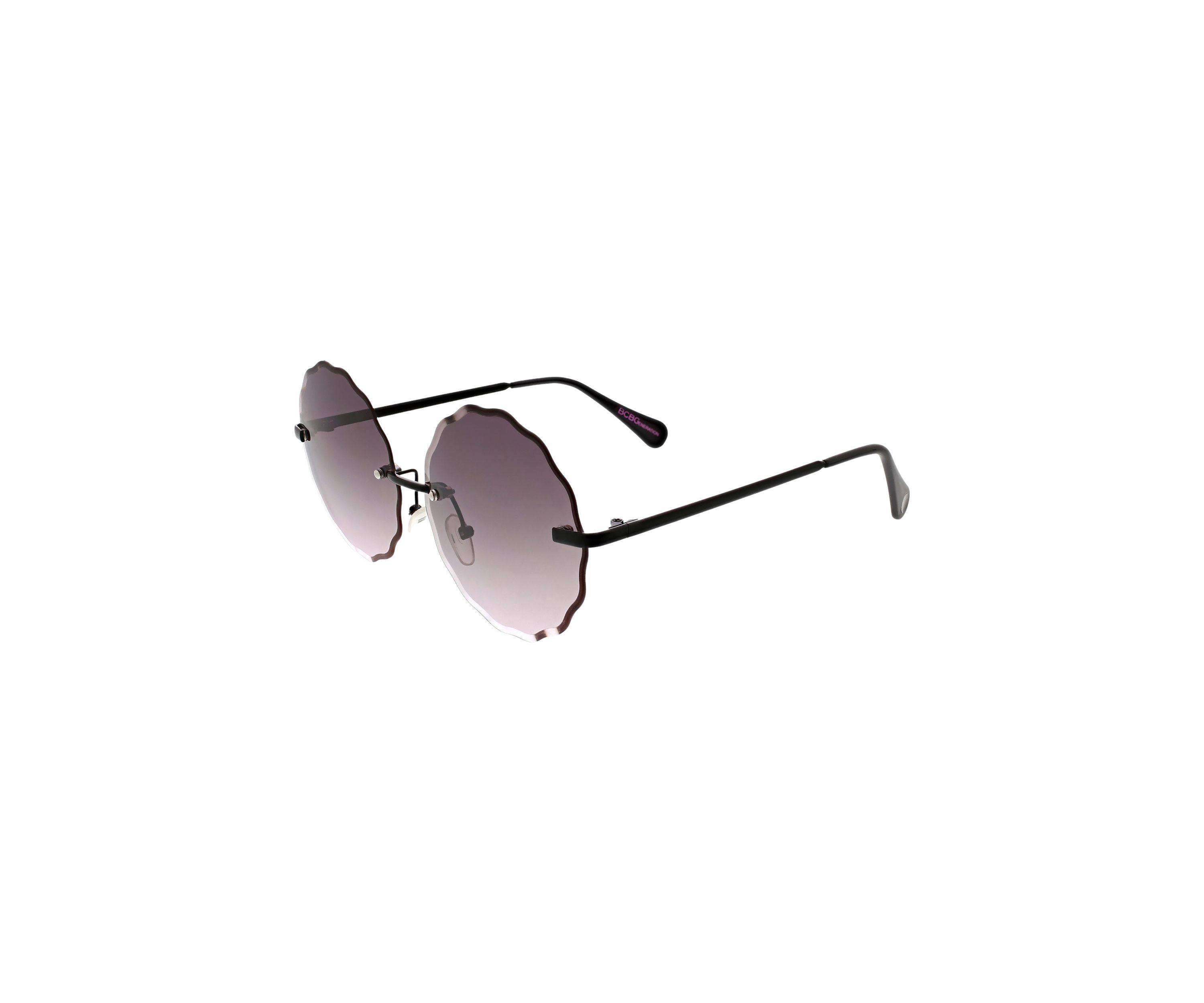 Scalloped Round Sunglasses 