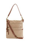 Crossbody Bag with Top Handle and Adjustable Strap 