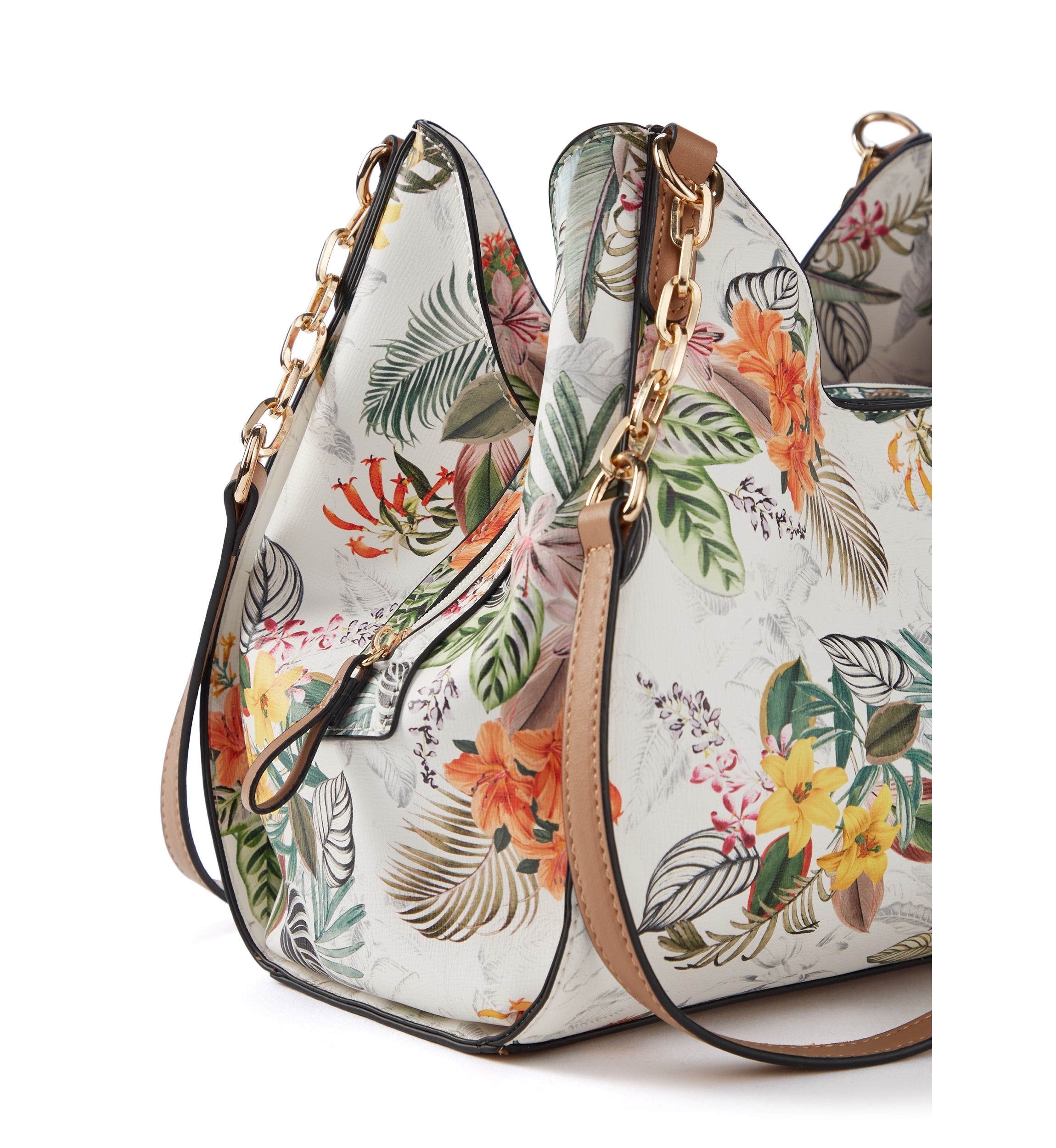 Floral Satchel 