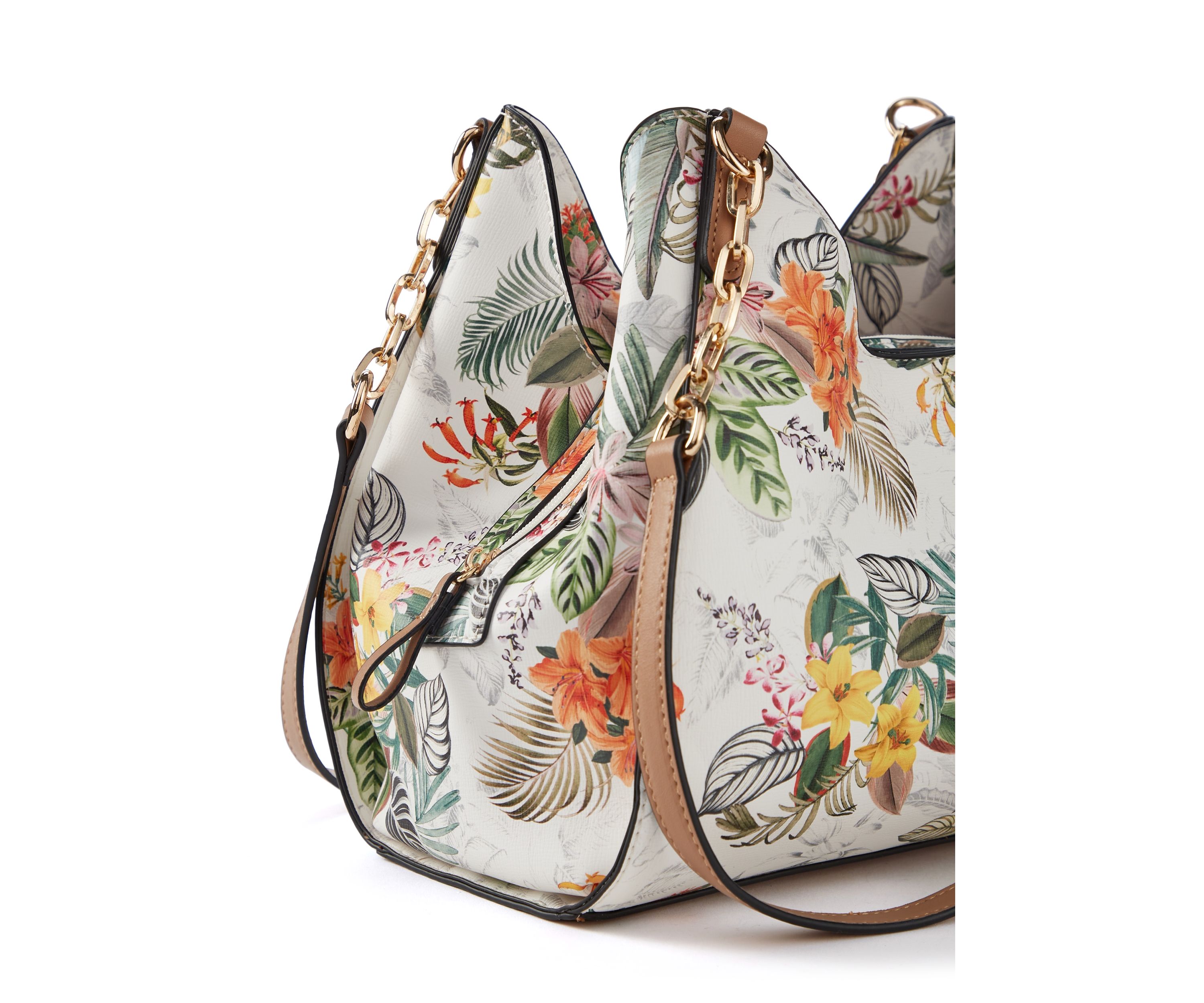 Floral Satchel 