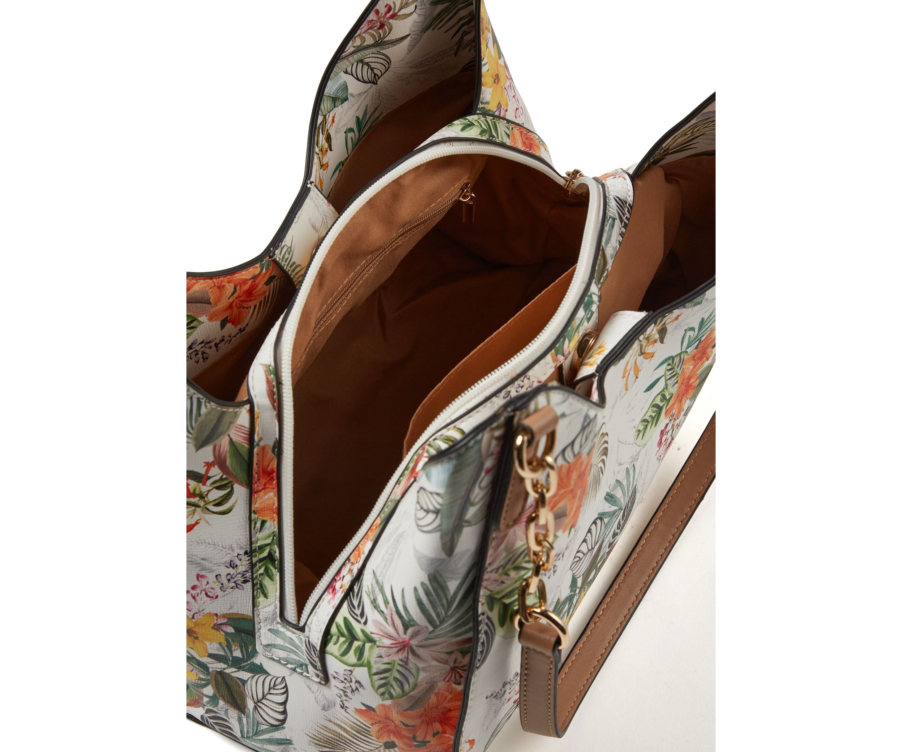 Floral Satchel 