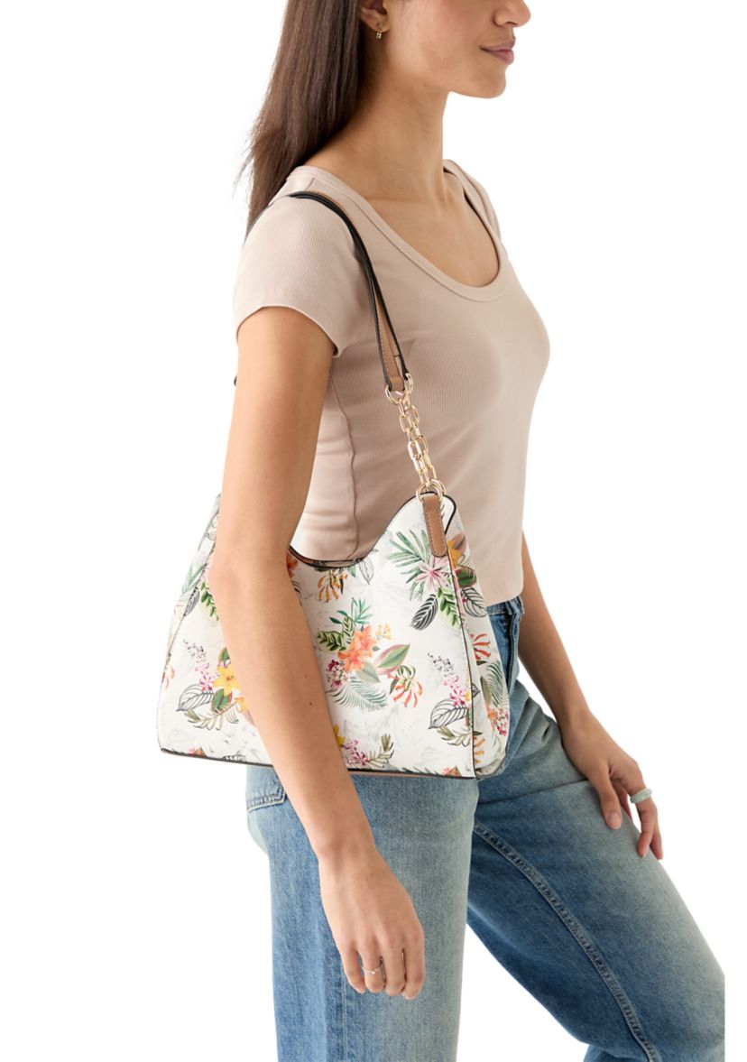 Floral Satchel 