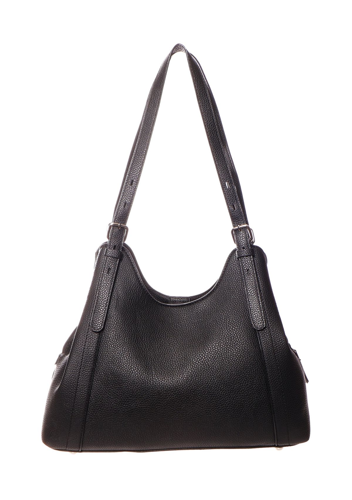 Pebble Triple Compartment Scoop Shoulder Bag