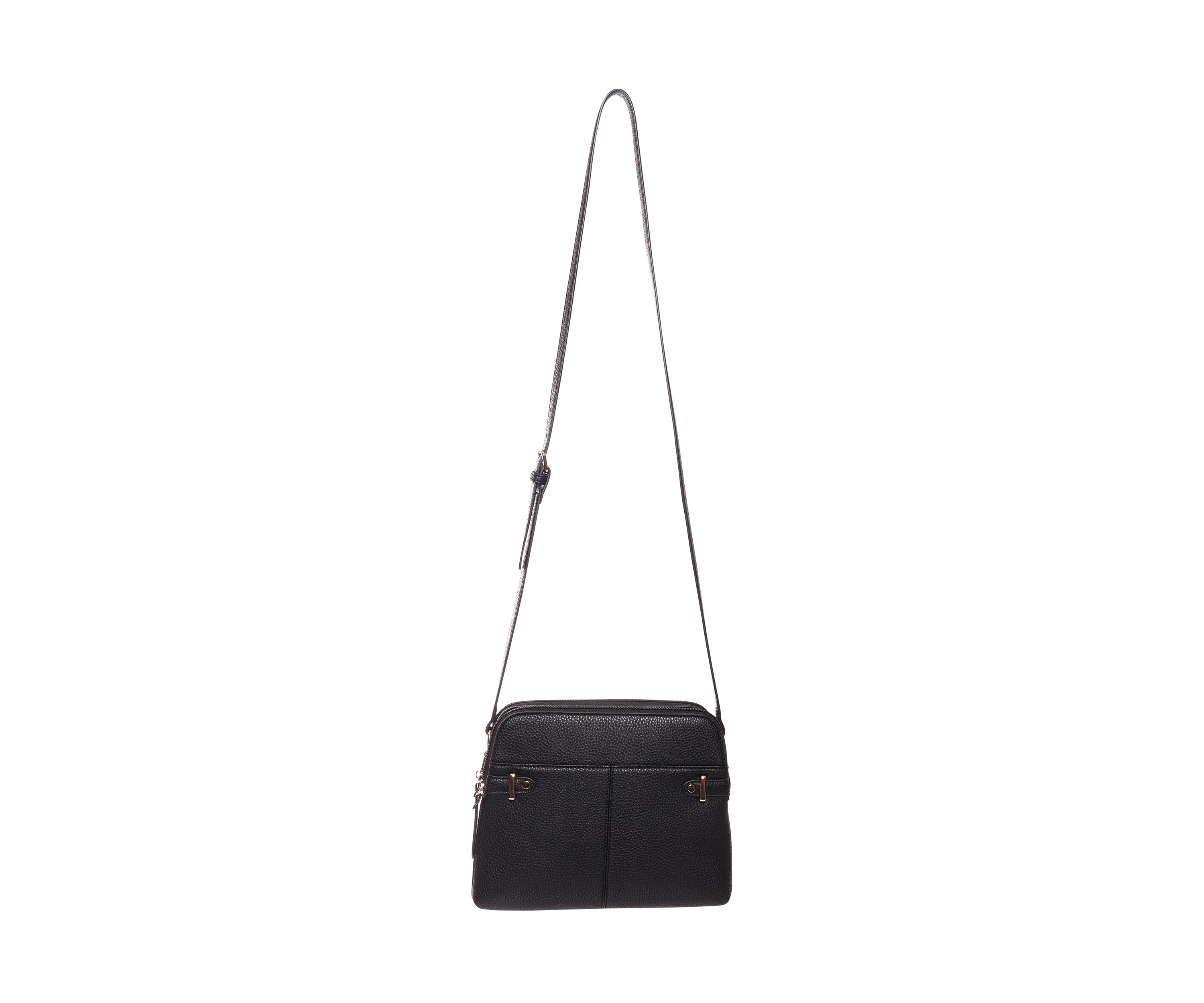 Triple Compartment Crossbody 