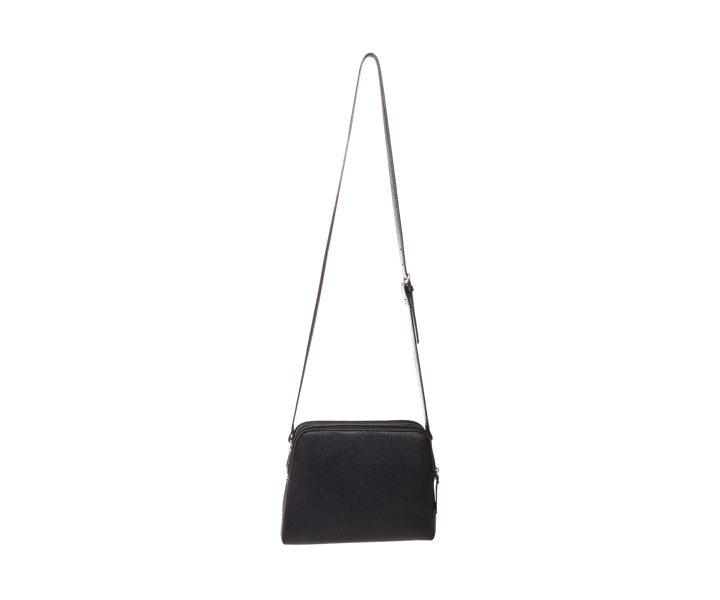 Triple Compartment Crossbody 