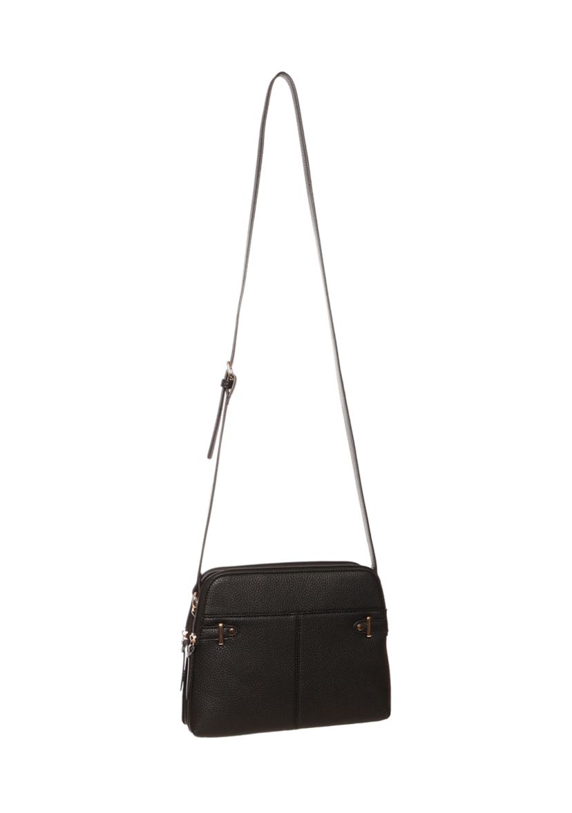 Triple Compartment Crossbody 