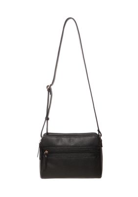 Kim Rogers Pebble Crossbody Bag, Black