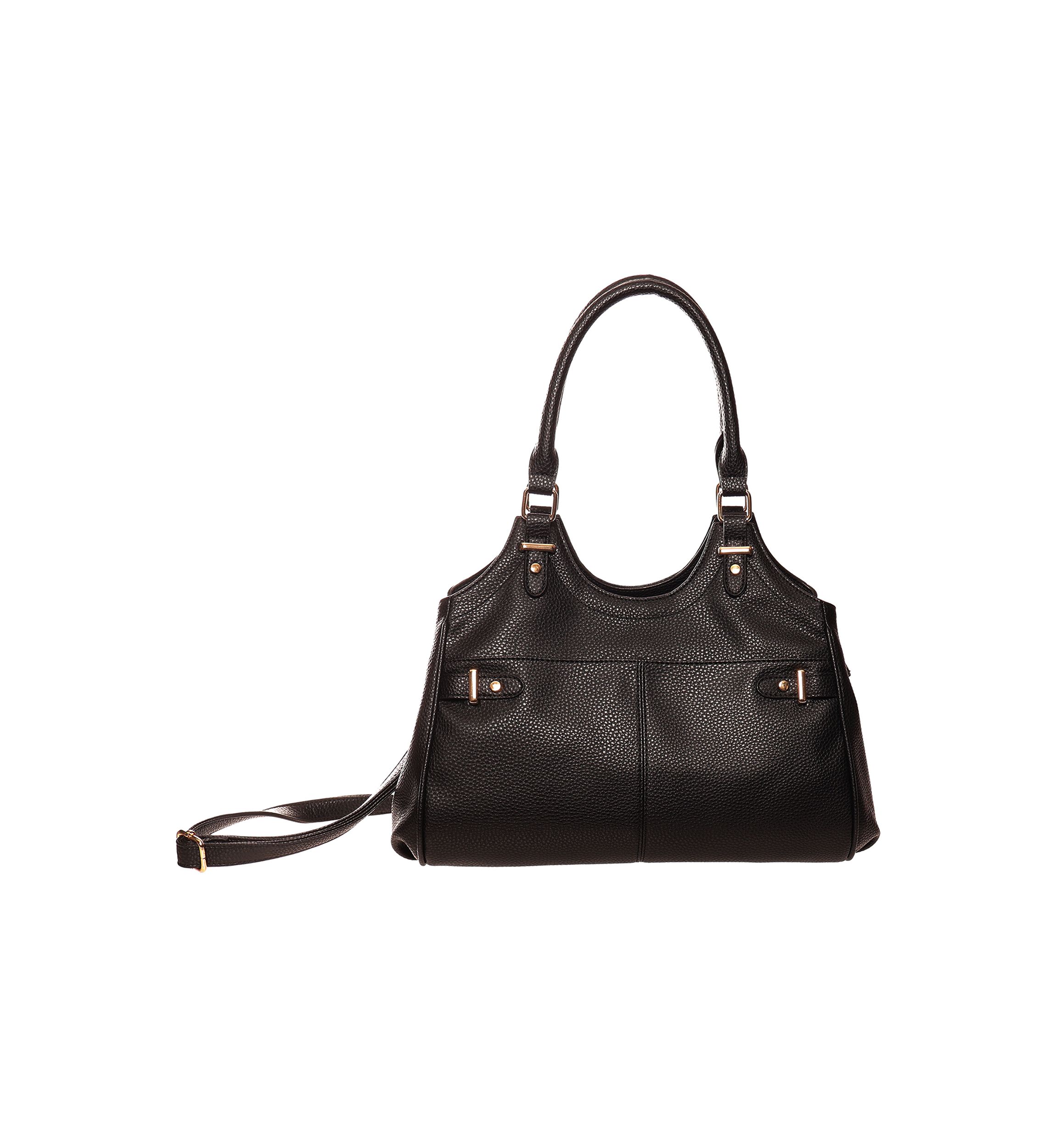 Triple Comp Satchel Bag