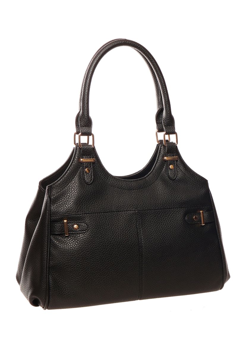 Triple Comp Satchel Bag