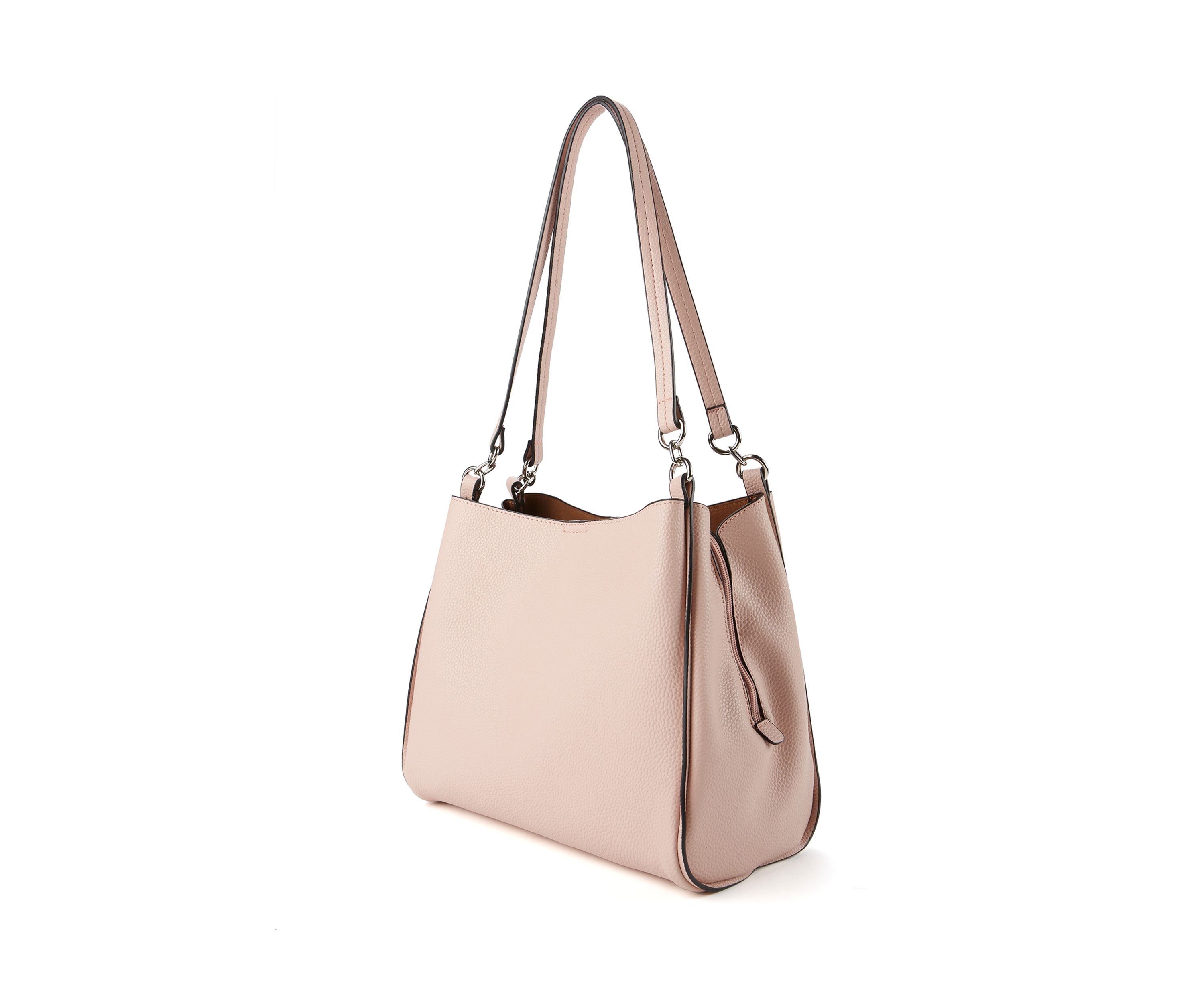 Pebble Shoulder Bag with Small Pouch