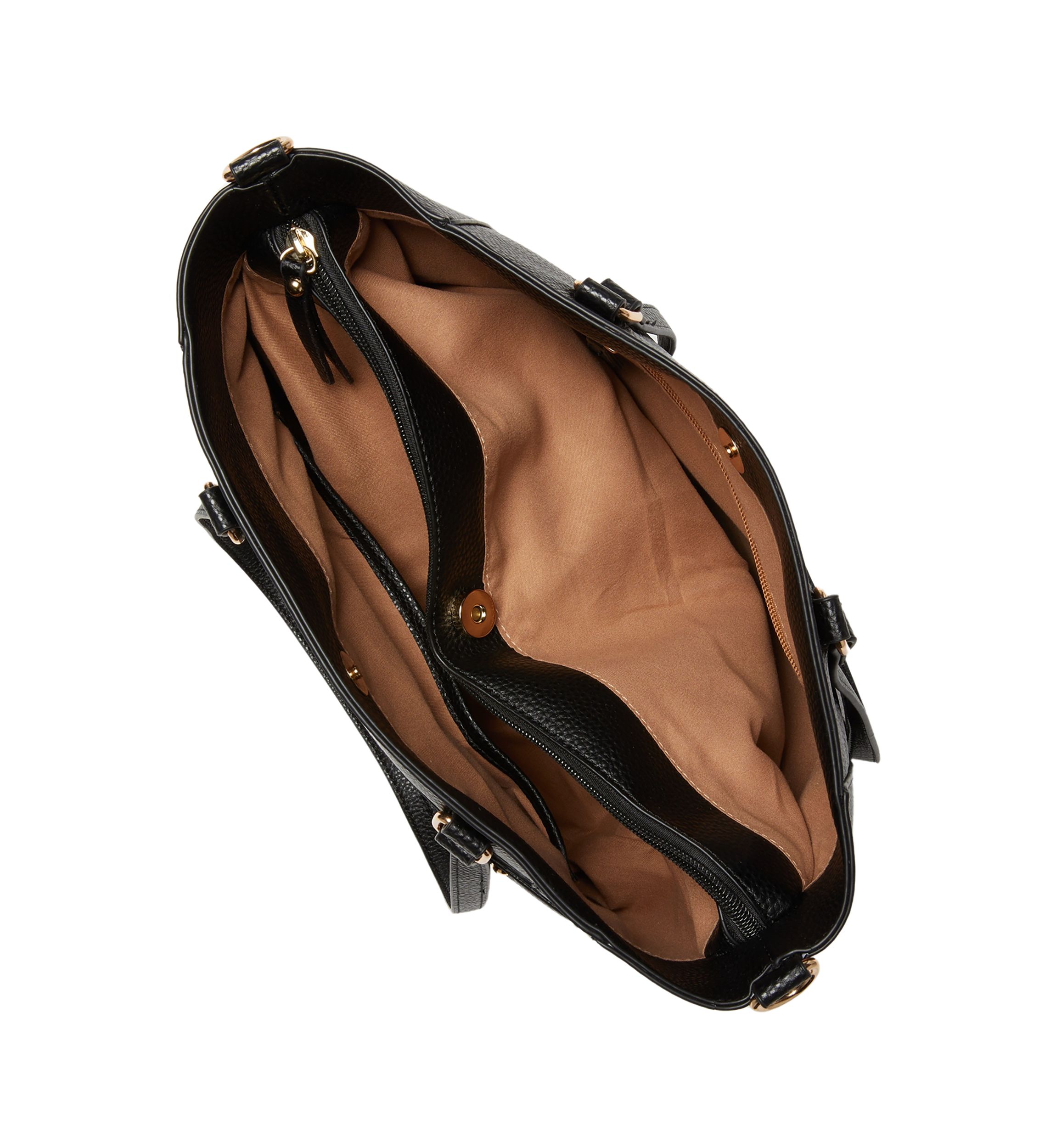 Pebble Multi Zip Tote