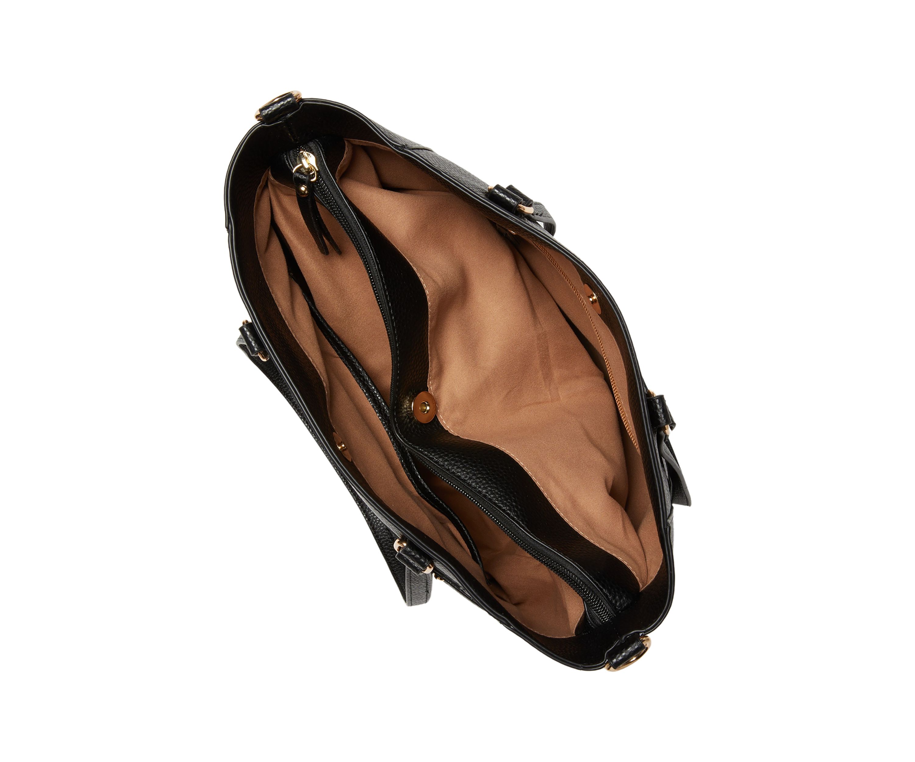 Pebble Multi Zip Tote