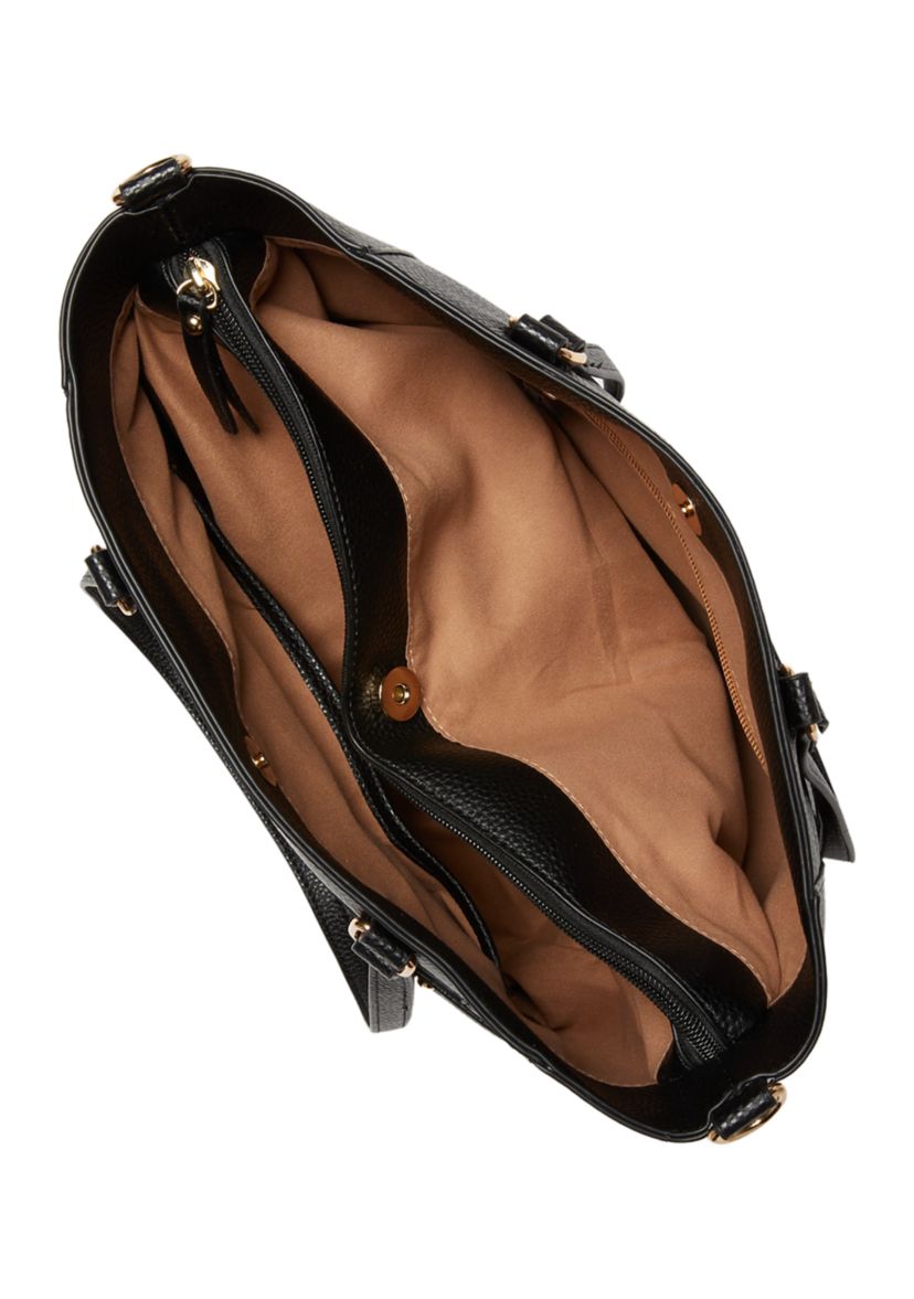 Pebble Multi Zip Tote