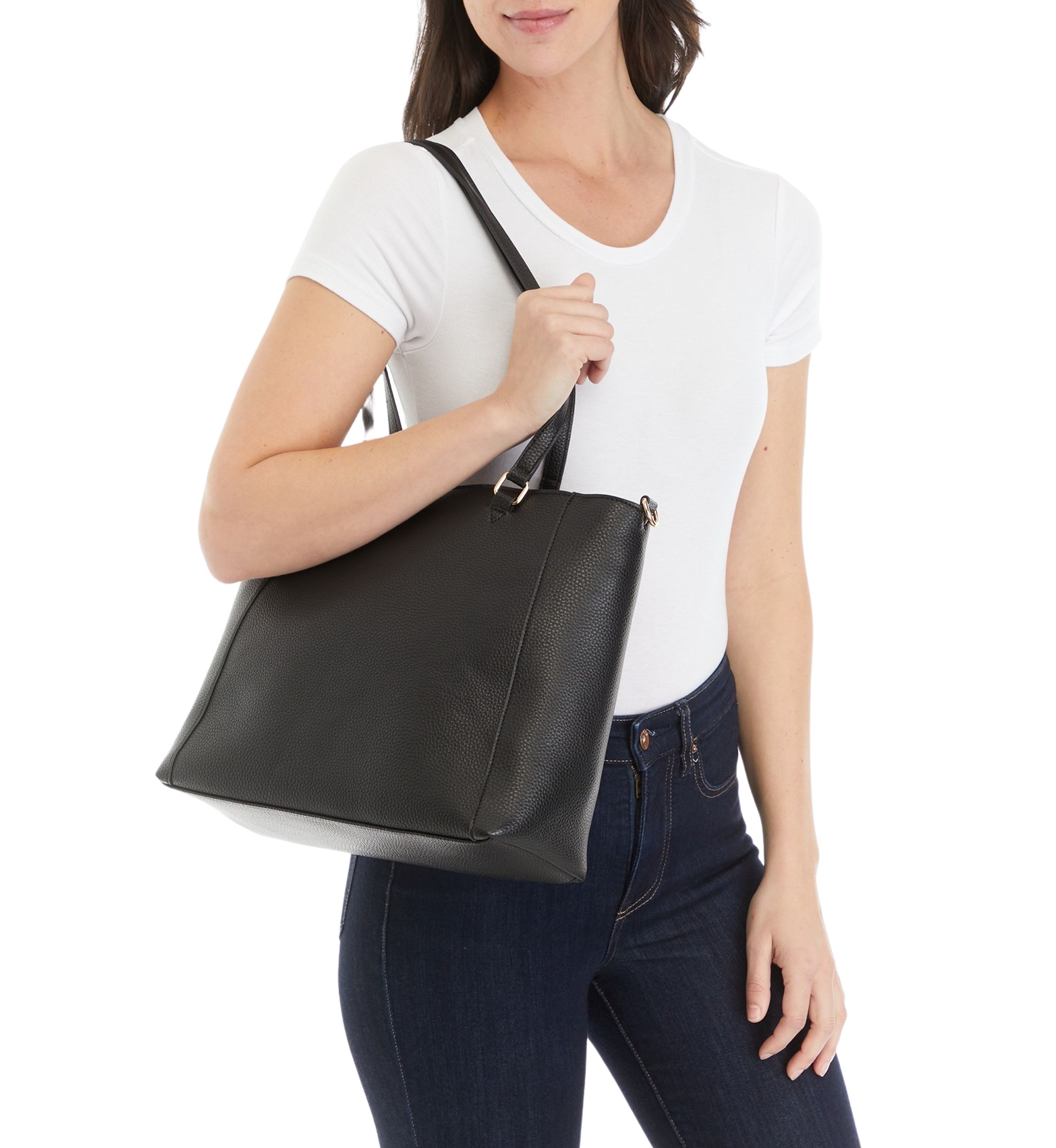Pebble Multi Zip Tote
