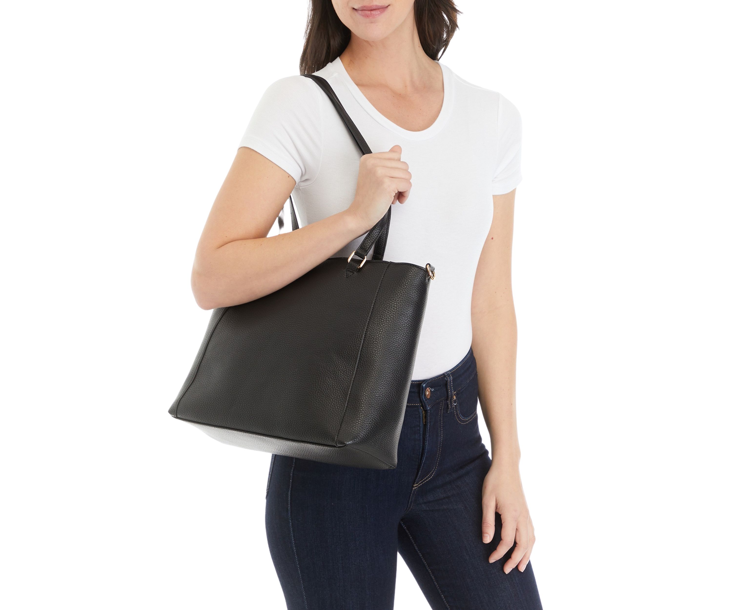 Pebble Multi Zip Tote