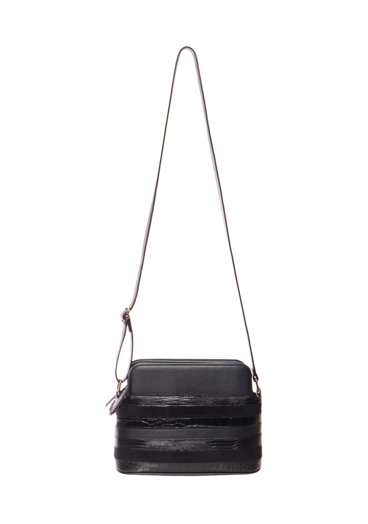 Mix Media Crossbody Bag