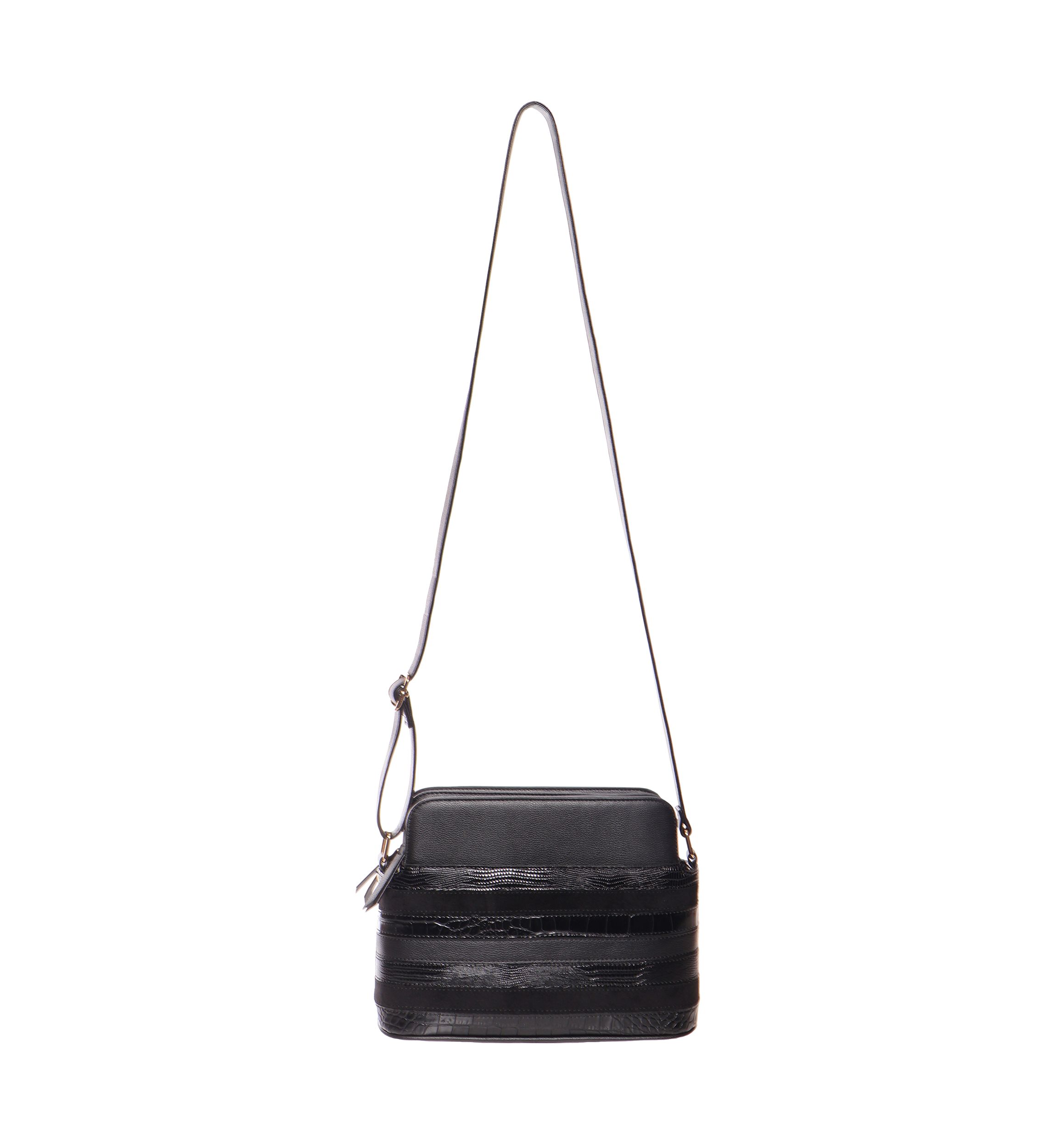 Mix Media Crossbody Bag