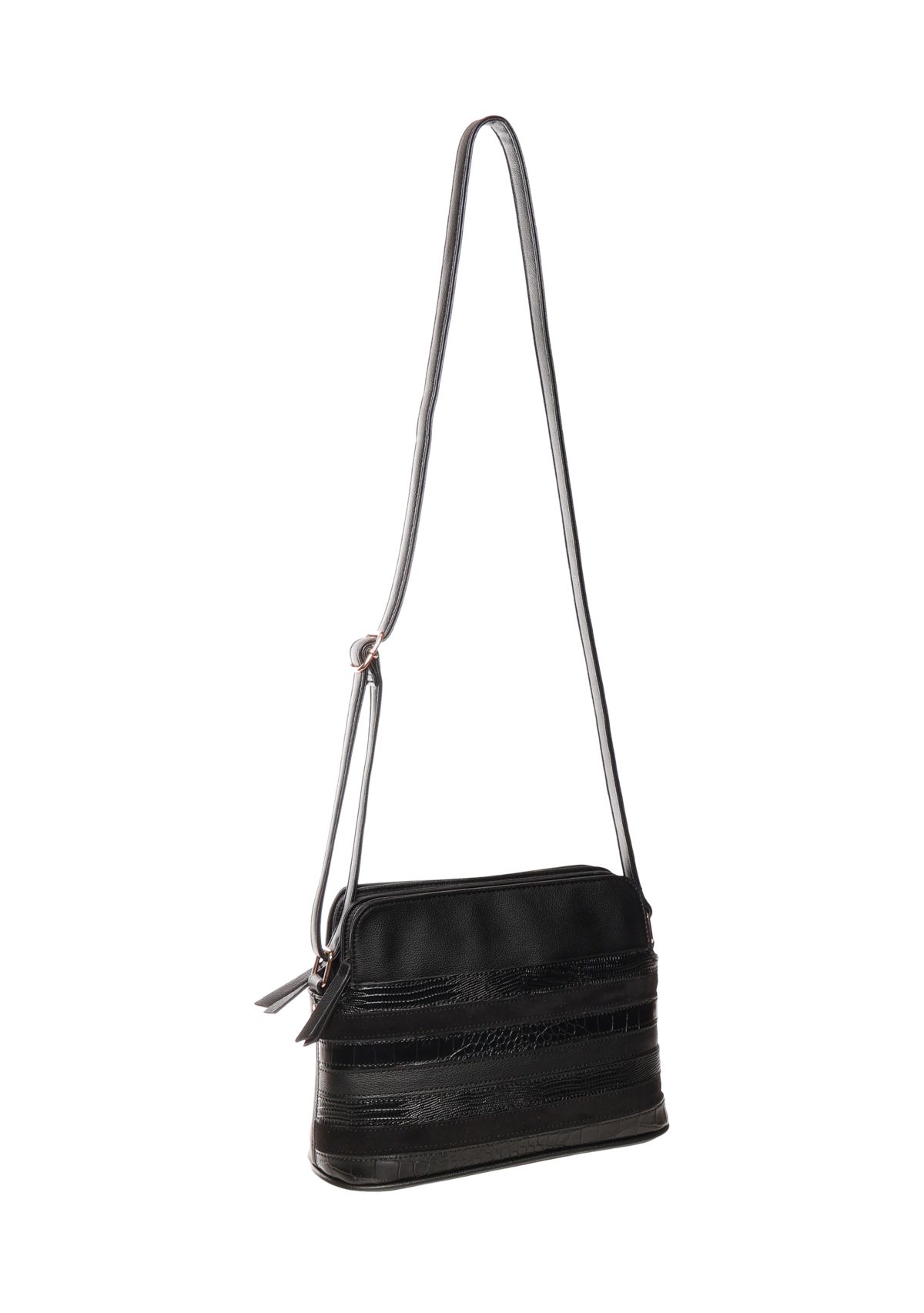 Mix Media Crossbody Bag