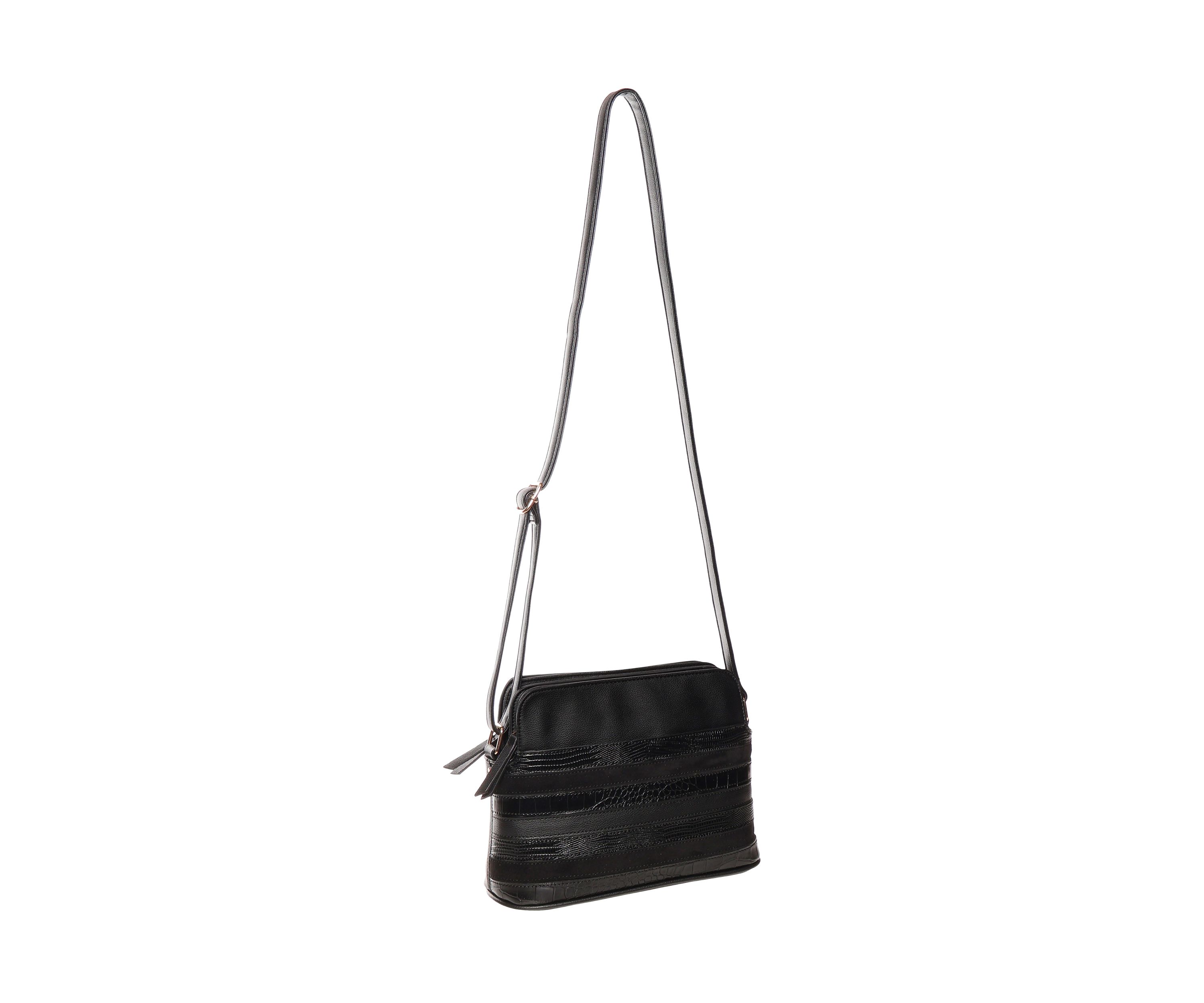 Mix Media Crossbody Bag
